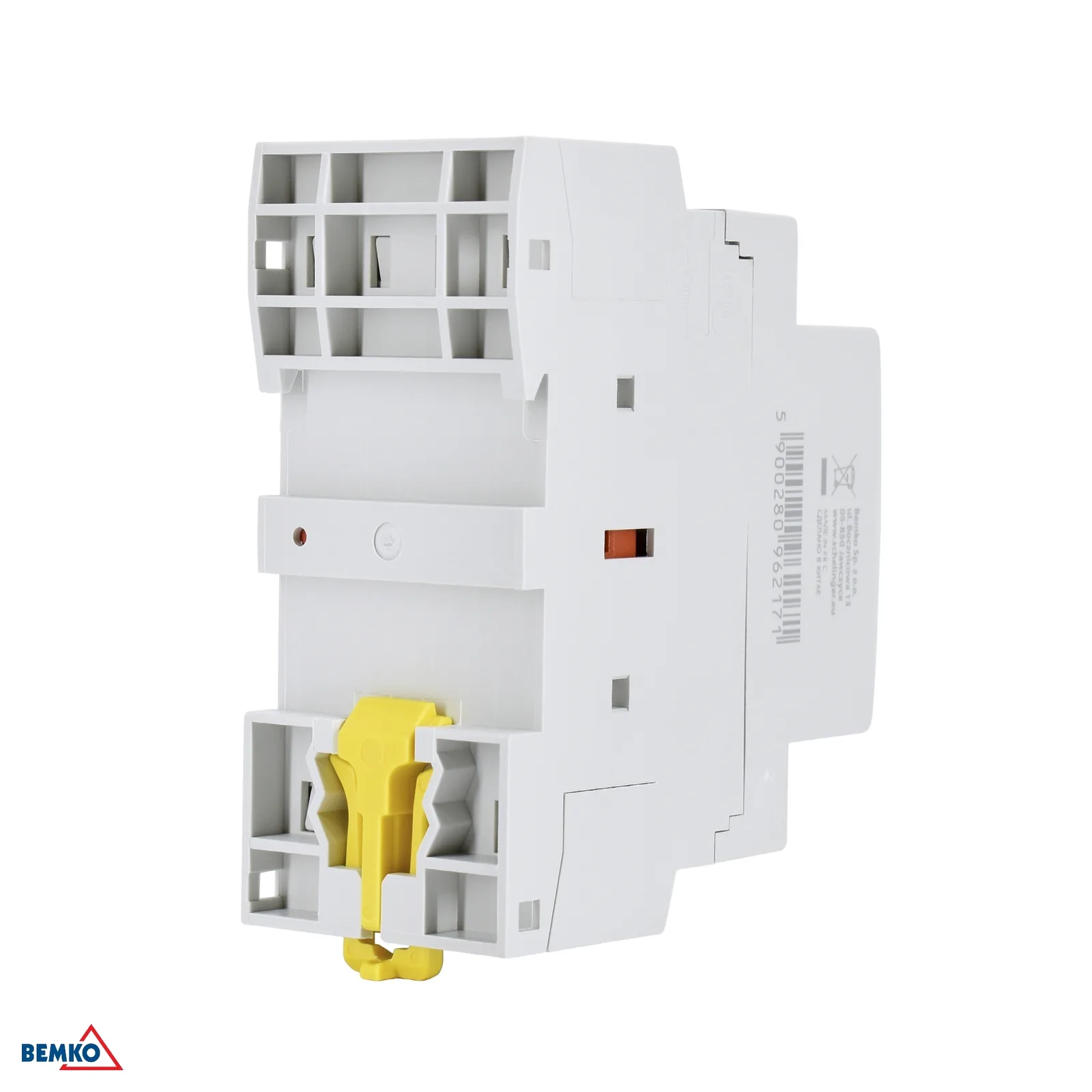 Modularni kontaktor za DIN šinu 2P 25 A, 400 V, tip 04 (0NO + 4NC) Schelinger BM-A62-SC-201-2P-25-04