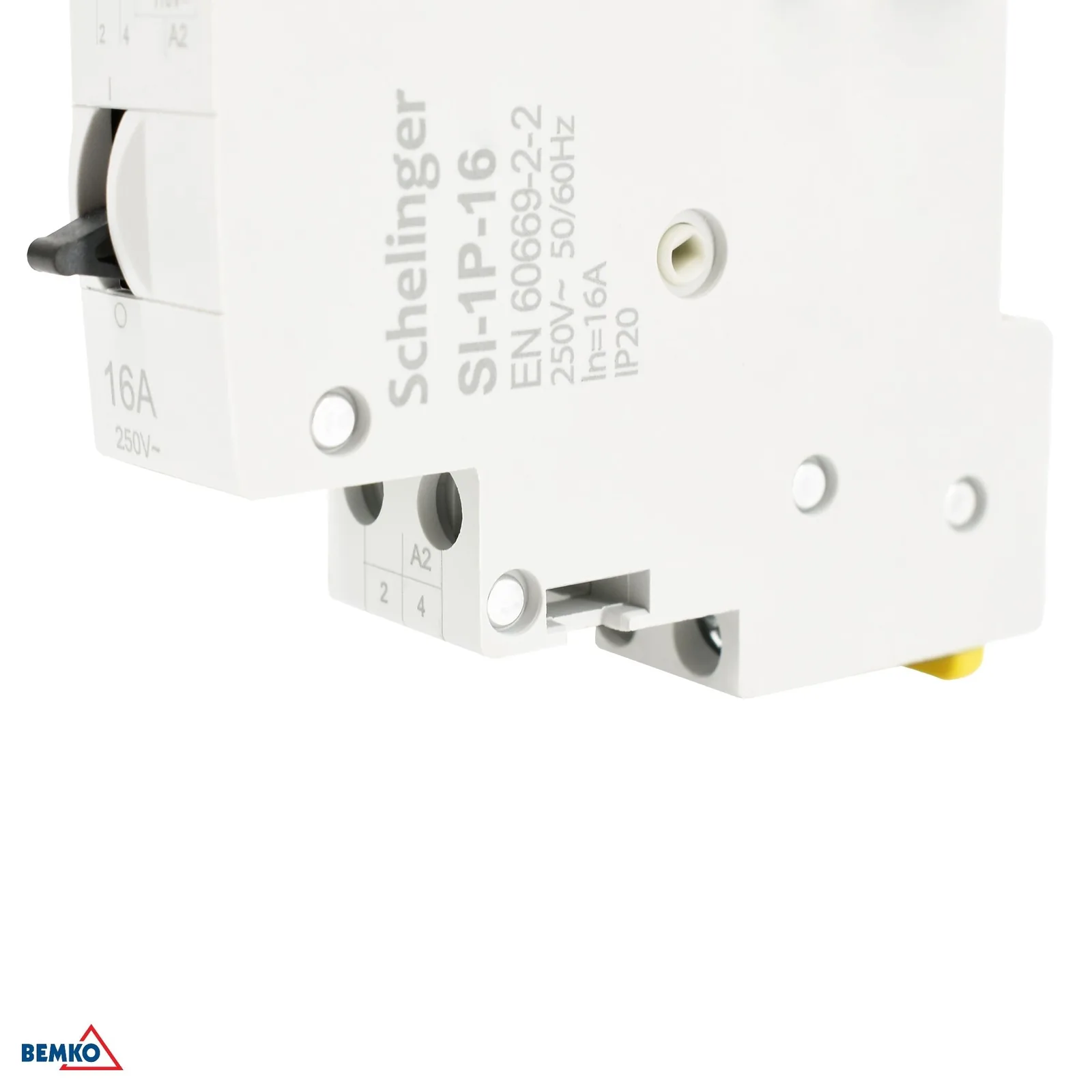 Impulzrelé 1P 16 A 20-as típus, 2 modul, 250 V, IP20 Schelinger BM-A63-SI-1P-16-20