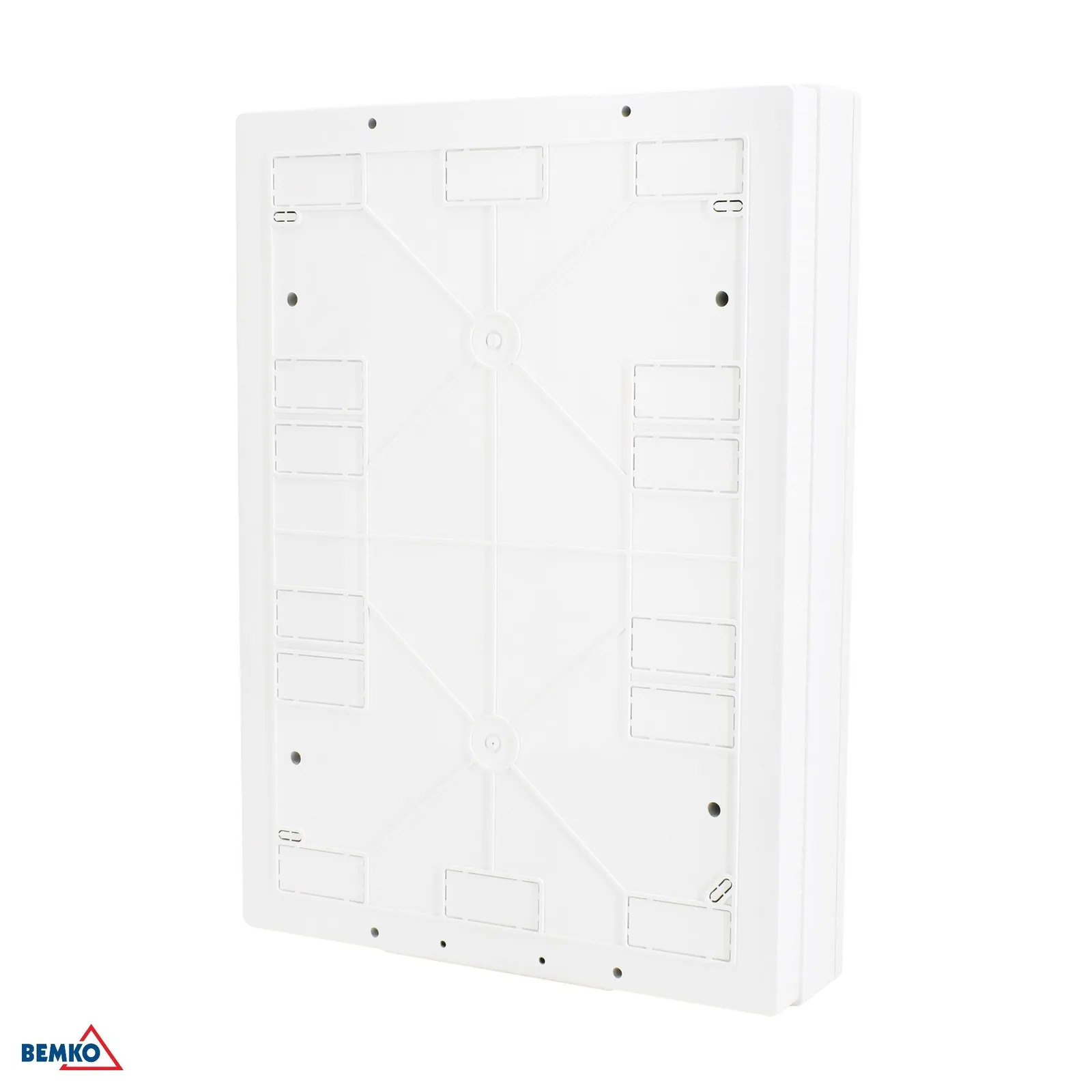 Schelinger süllyesztett elosztószekrény IP40, 36 modul, egysoros, ajtóval BM-A80-RDN-IP40-NPD-36P