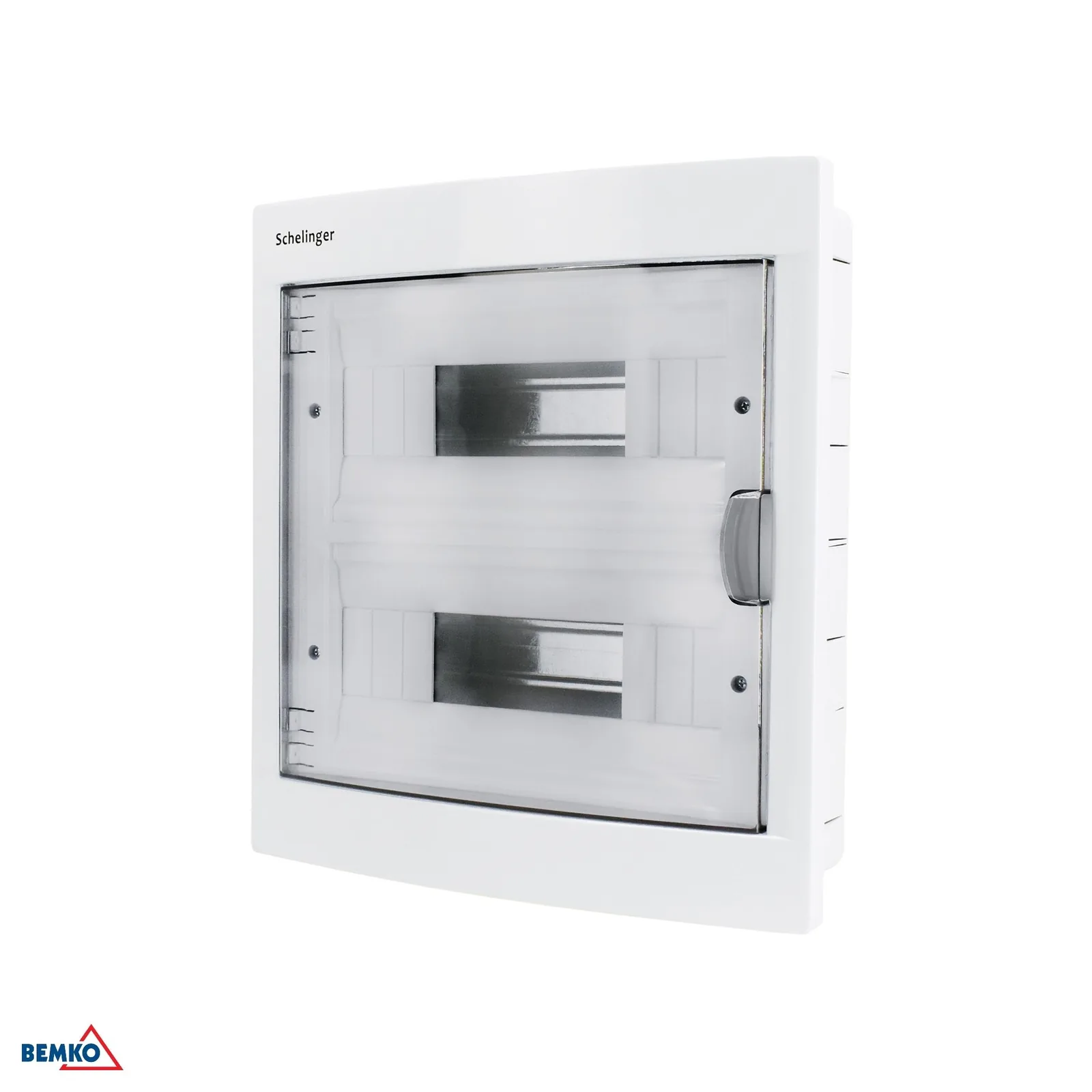 Vgradna elektroinštalacijska razdelilna omarica IP40 Schelinger 24+24 modulov z vratci BM-A80-RDP-IP40-NPD-24P
