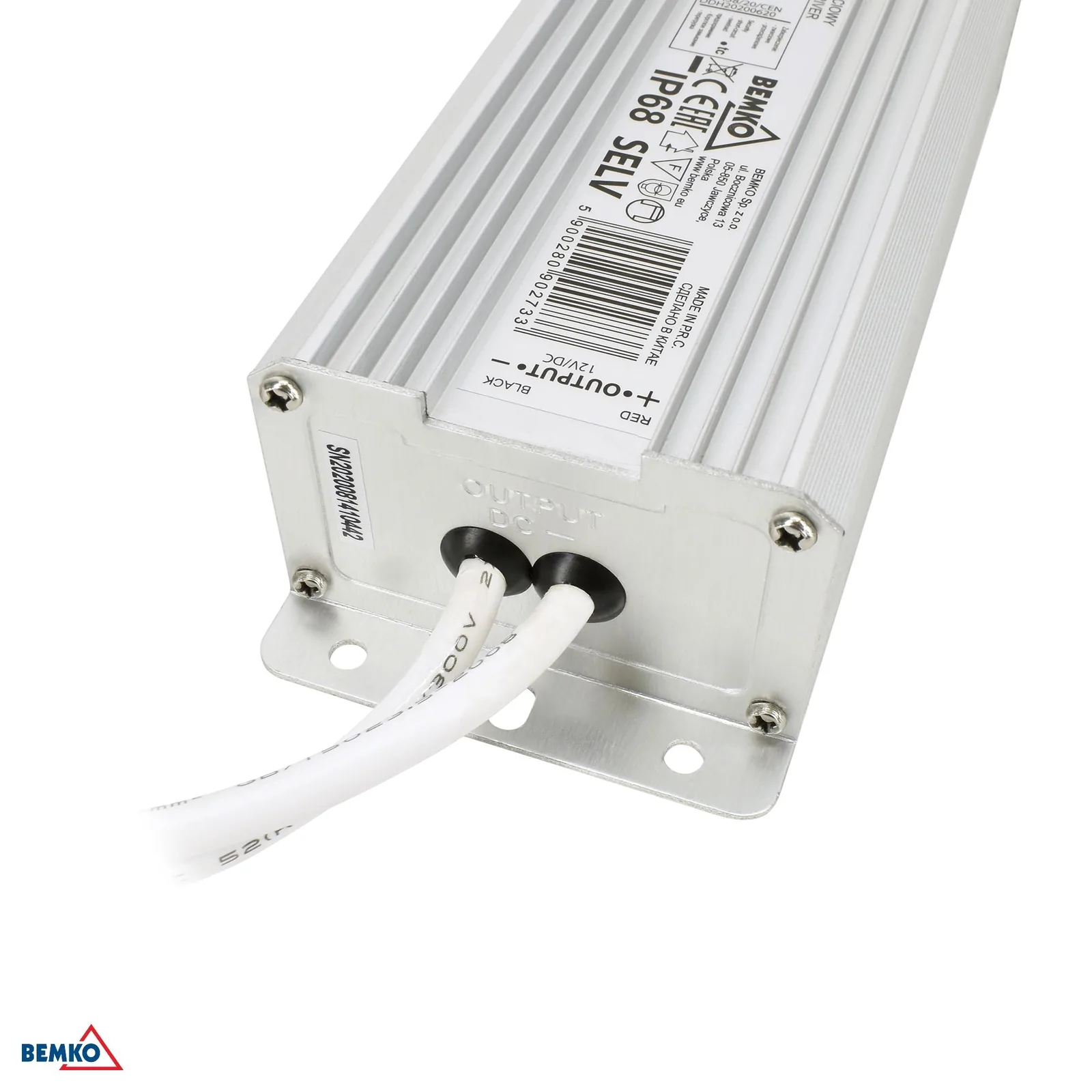 Bemko hermetikus LED tápegység IP68 12V 100W BM-B42-LDW100