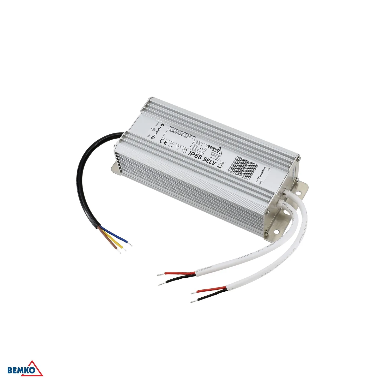 Bemko hermetikus LED tápegység 24V 60W IP68 BM-B43-LDW060-24V