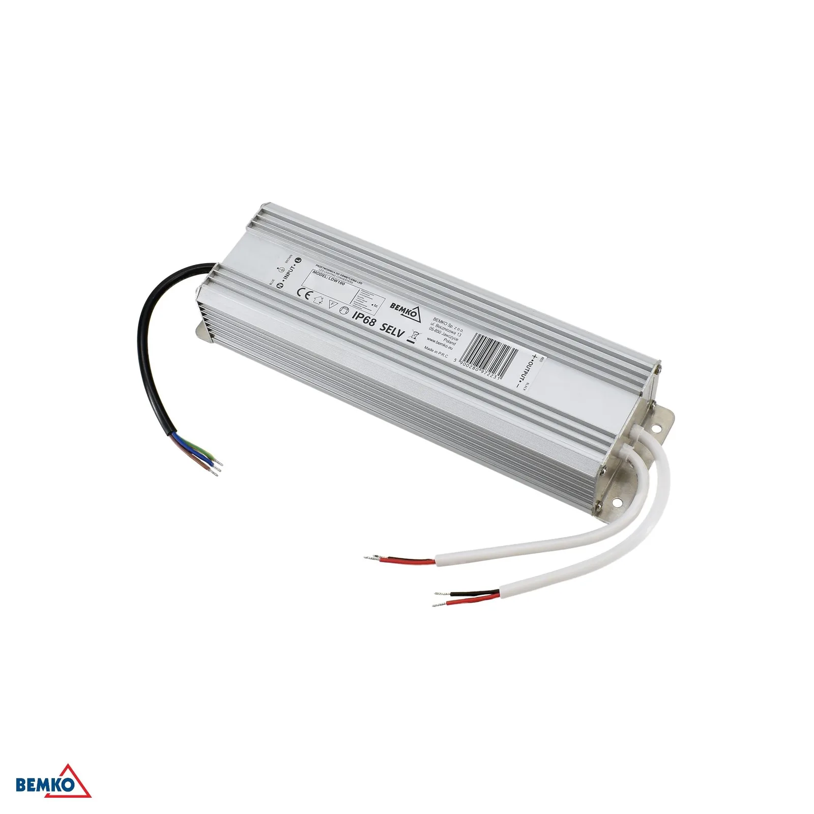 Bemko hermetikus LED tápegység 24V 100W IP68 BM-B43-LDW100-24V