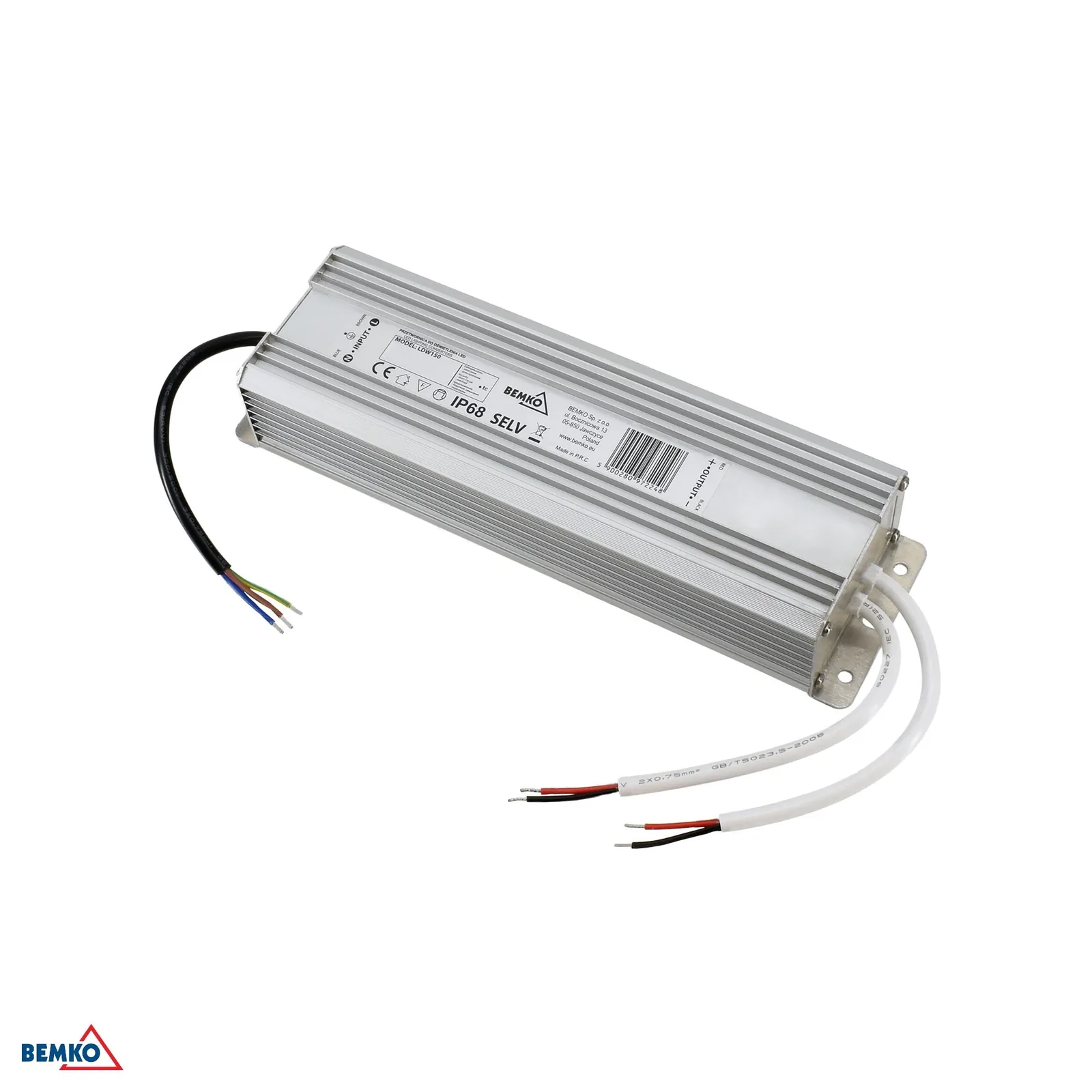 Bemko hermetikus LED tápegység 24V 150W IP68 BM-B43-LDW150-24V