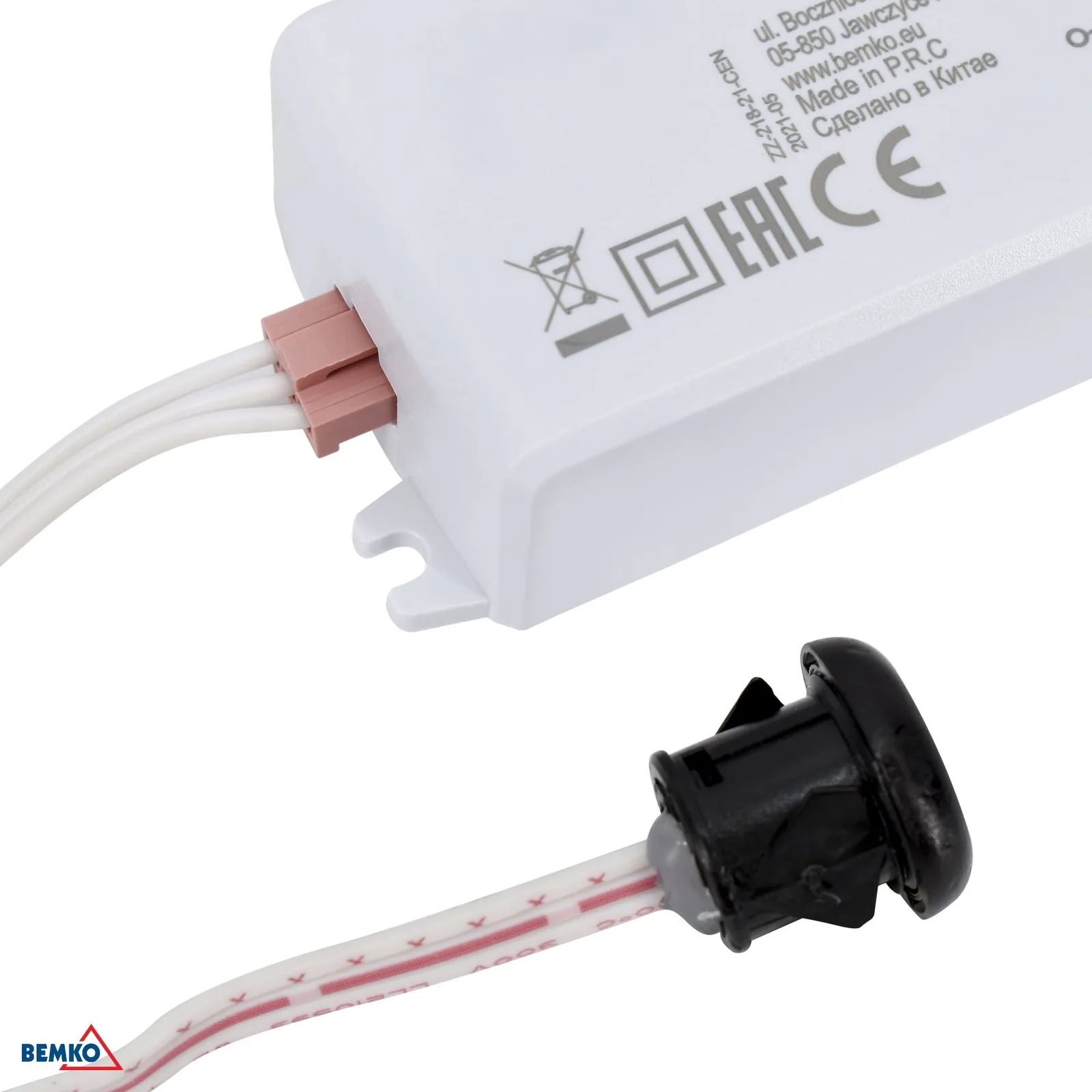 Bemko mozgásérzékelő 230V, 500W, IP20, fehér BM-B53-KZQ-500