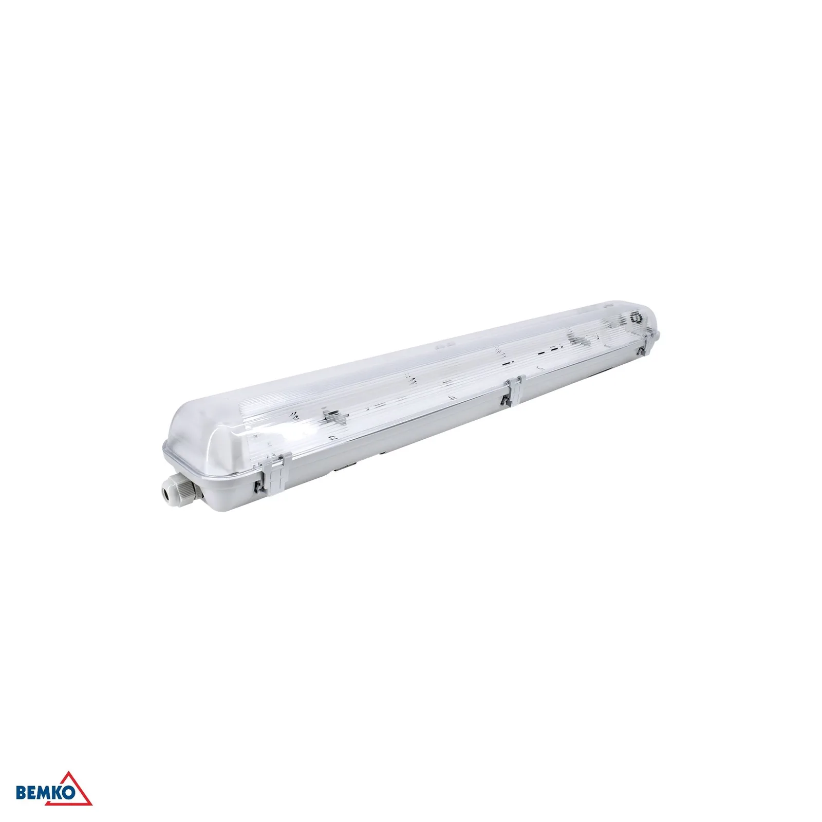Bemko hermetična LED svetilka IP65 za 2×60 cm T8 LED cevi BM-C11-OHT-060-2KP