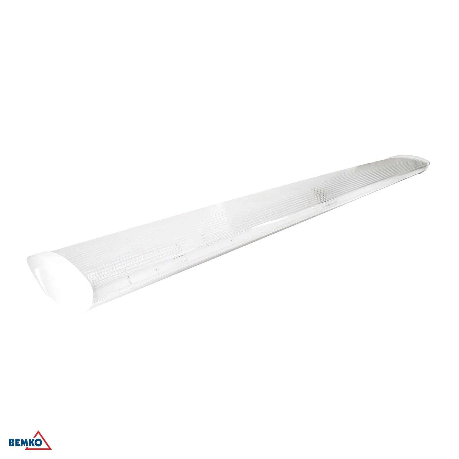 LED svetilka 120 cm za 2x T8 LED cevi, IP20, Bemko BM-C184-E-XP7236KP-PC