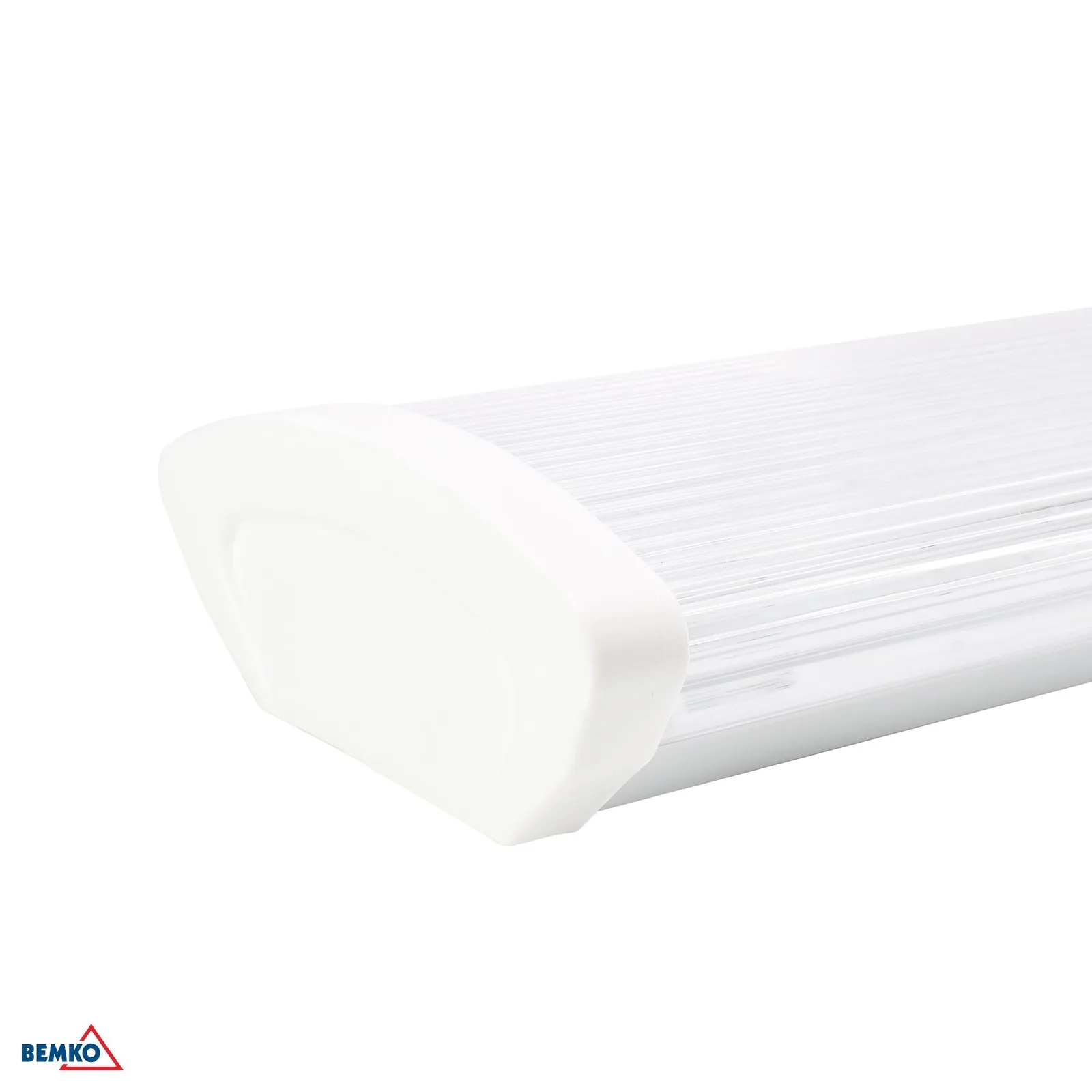 LED svetilka 120 cm za 2x T8 LED cevi, IP20, Bemko BM-C184-E-XP7236KP-PC