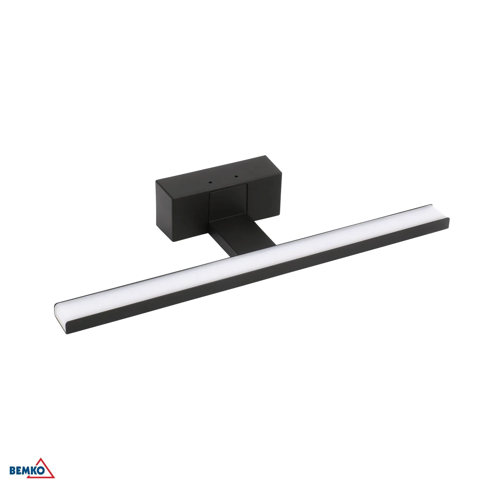 Bemko LED fali lámpa 8W 4000K 40 cm IP44 fekete BM-C22-MLK-400-4K-BL