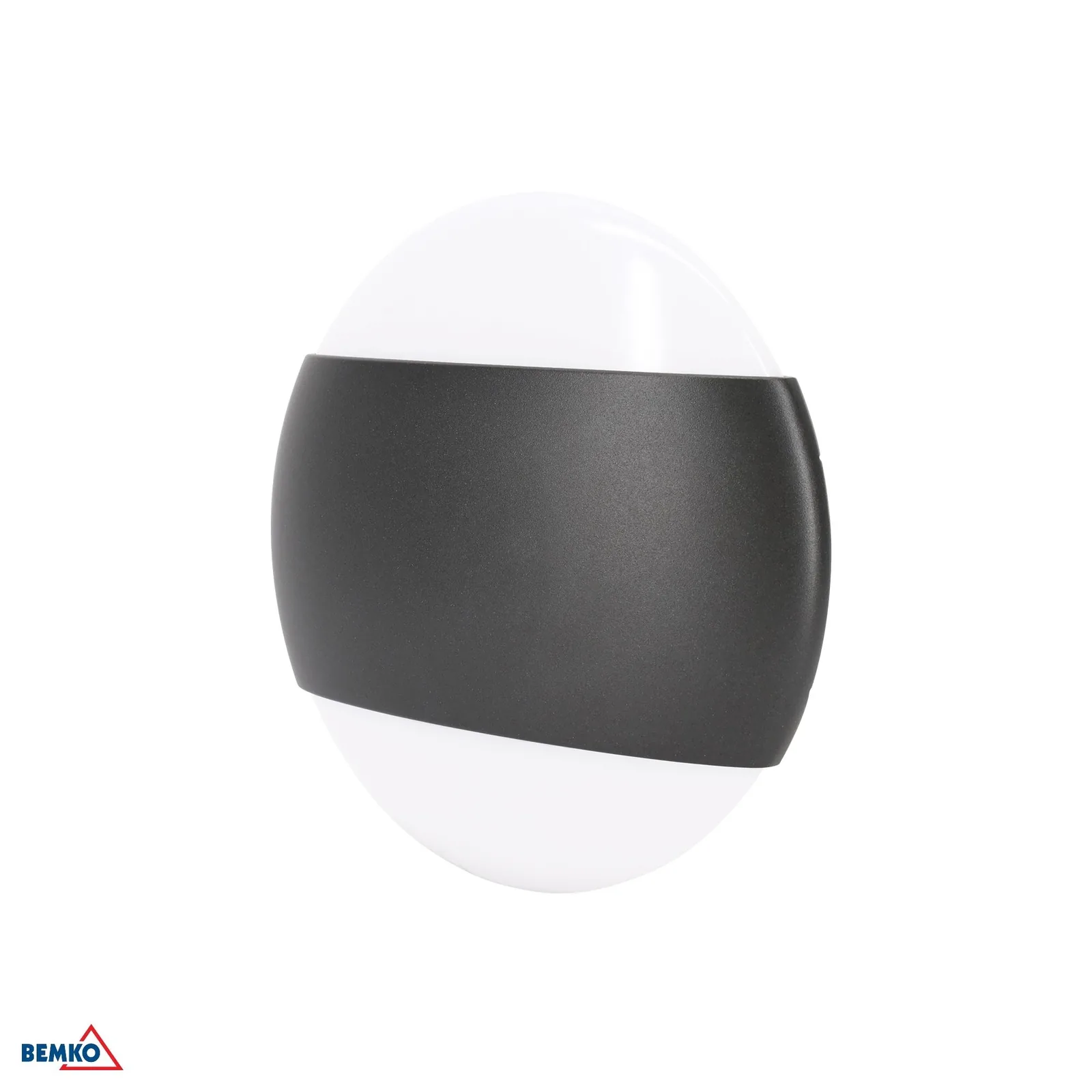 Zunanja LED dekorativna stenska svetilka Bemko Valant 10 W 3000 K 800 lm IP65 grafitna BM-C25-EL1-O-010GR-3K
