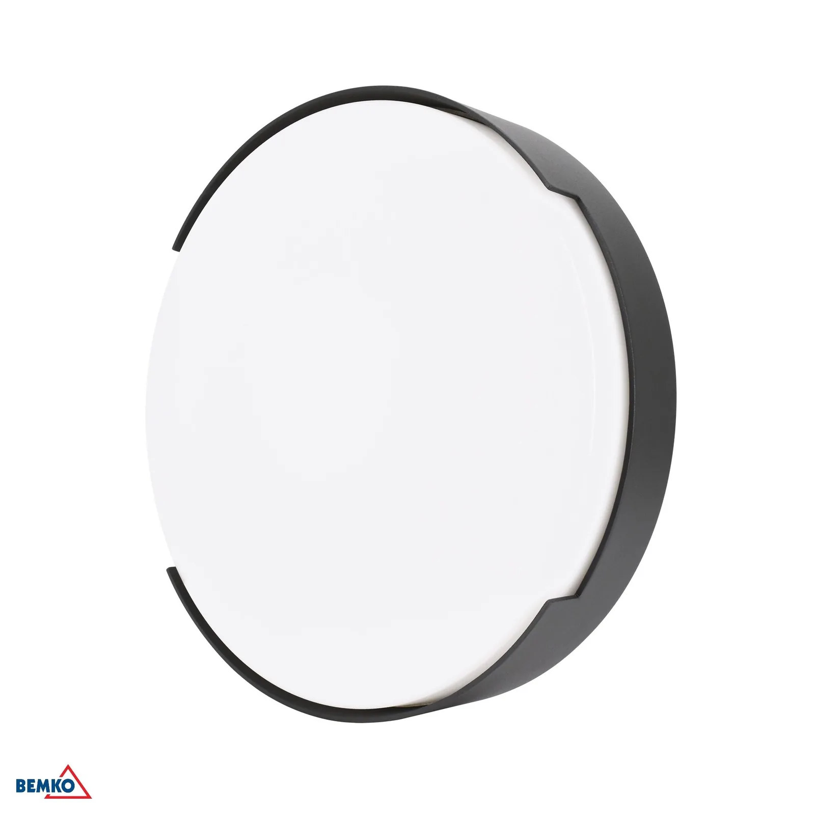 Bemko LED kültéri falra szerelhető dekoratív lámpa Valant 16 W 3000 K IP65 grafit, kerek BM-C25-EL1-R-016GR-3K