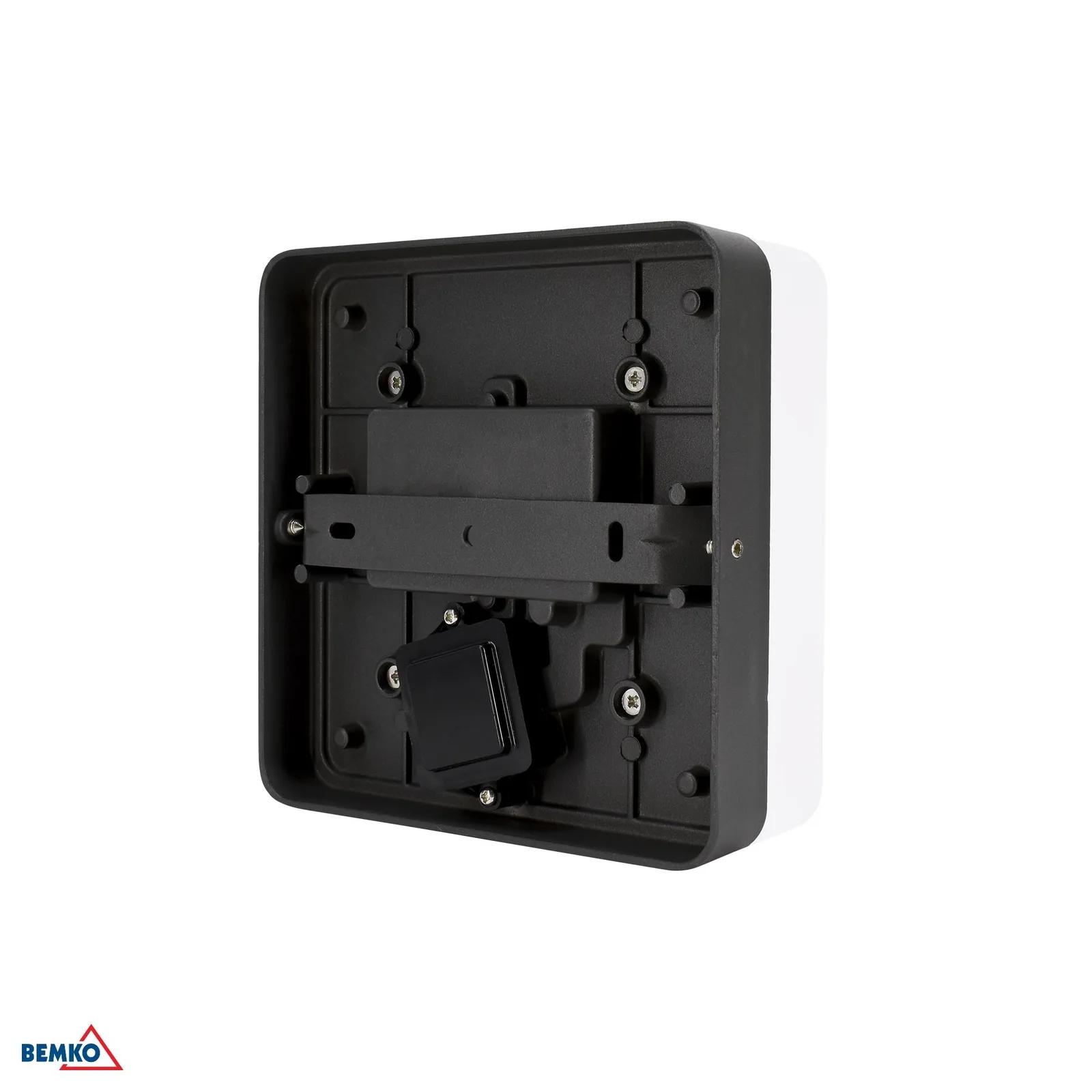 Bemko Valit LED kültéri falikar, négyzet alakú, antracit, 8 W, 3000 K, IP65 BM-C25-EL2-Q-008GR-3K