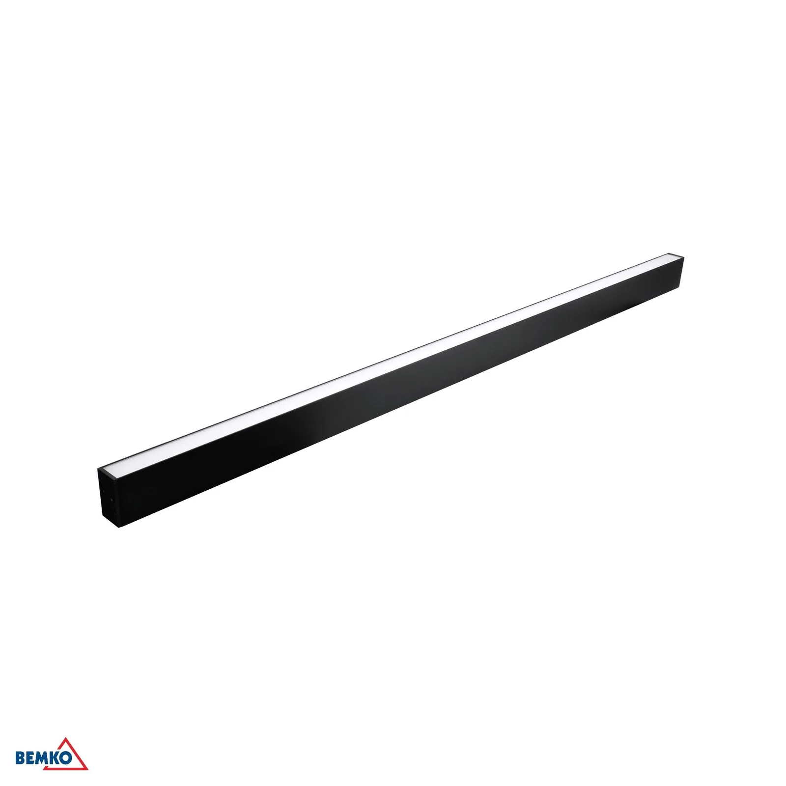 Bemko linearna LED svetilka LORIEN 120 cm, 40 W, 4200 lm, 3000 K, črna BM-C26-LOR-40BL-3K