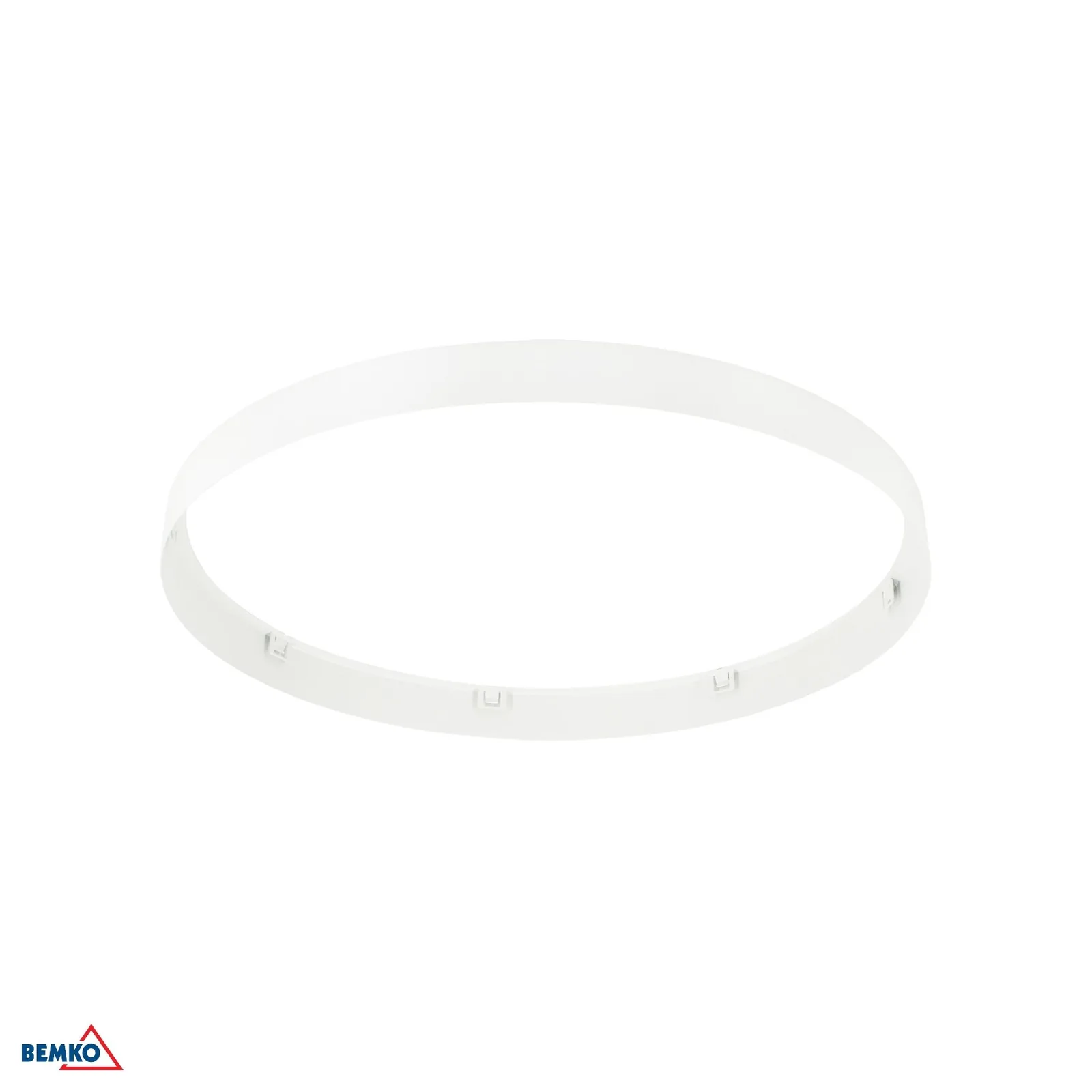 Luxmena svjetlosni okvir 460 × 460 mm, bijeli, čelični BM-C35-PLC-460-LWH