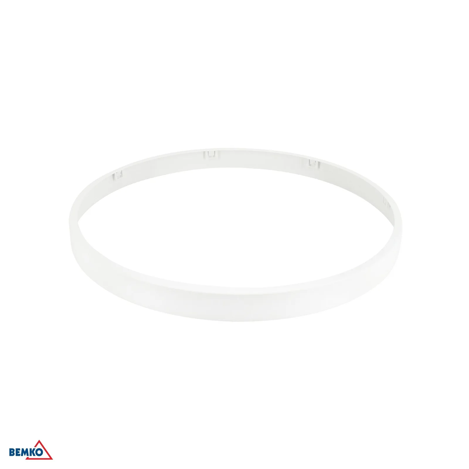 Luxmena svjetlosni okvir 460 × 460 mm, bijeli, čelični BM-C35-PLC-460-LWH