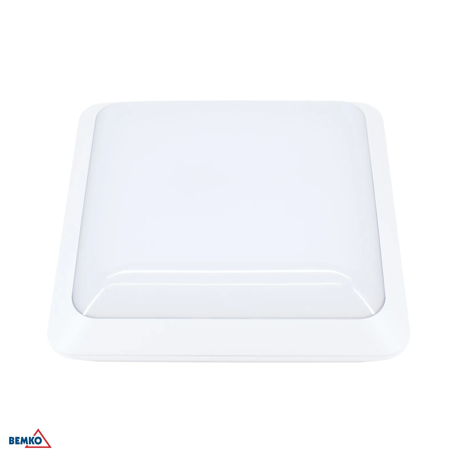 Bemko LED mennyezeti lámpa 30W 4000K 3500 lm IP66, négyzet alakú BM-C36-PSF712-304