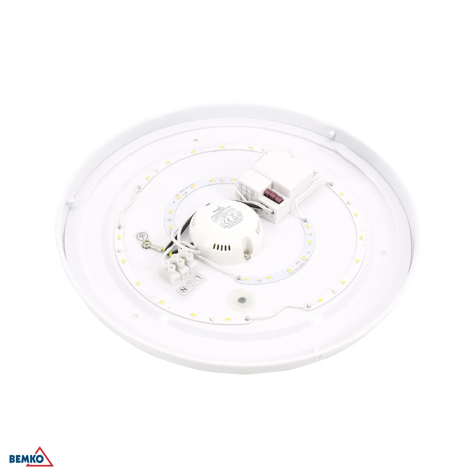 Bemko LED mennyezeti lámpa 18W 4000K 1620 lm IP44 mozgásérzékelővel BM-C37-PLA-285-180-4K-MS