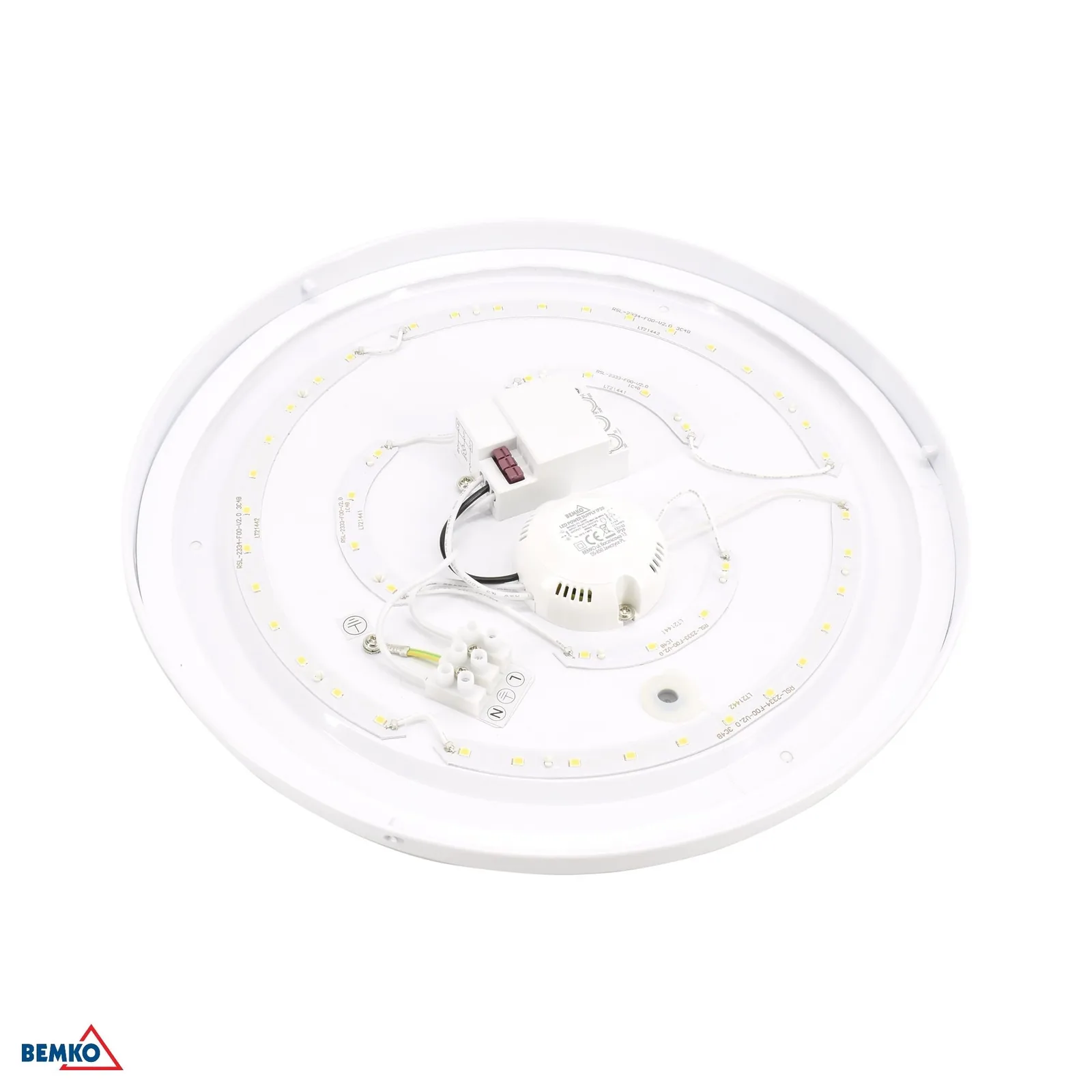 Szenzoros LED mennyezeti lámpa 24W 4000K 2160 lm IP44 BM-C37-PLA-350-240-4K-MS