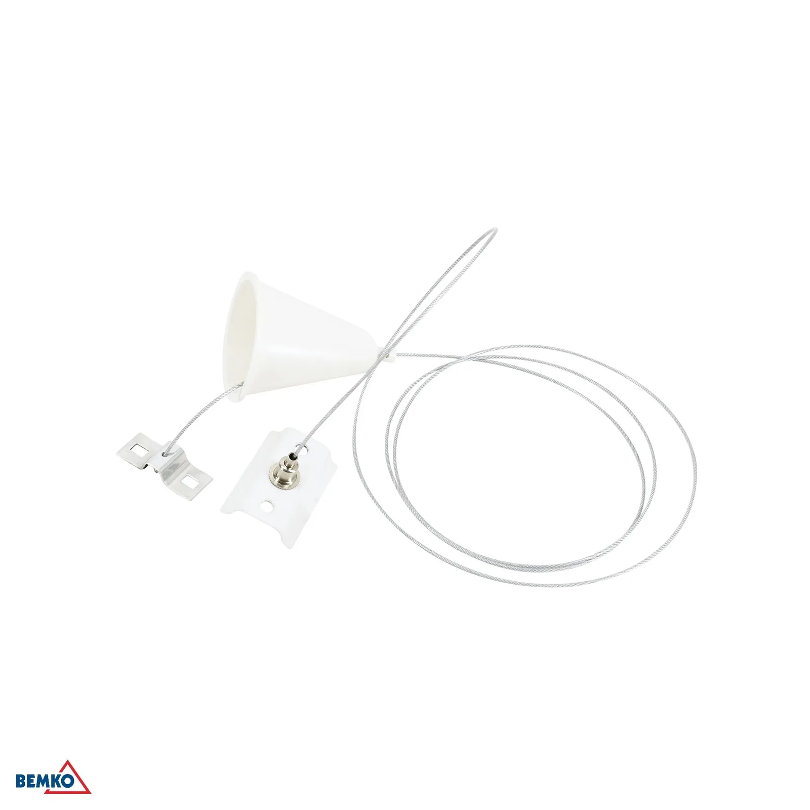 Bemko viseći kabel za svjetiljku 1,5 m bijeli BM-C40-AS2-ZML-15-WH