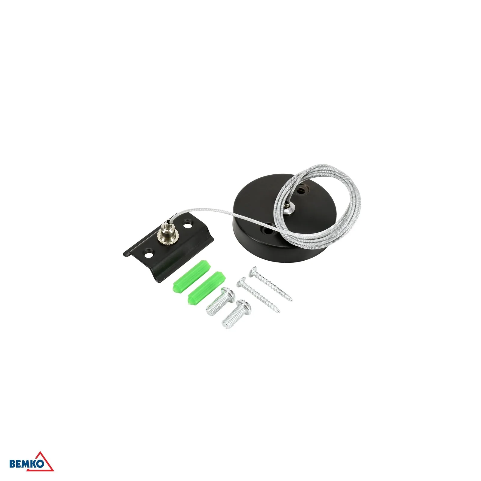 Bemko viseći kabel za tračno osvjetljenje 1,5 m crni BM-C40-AS4-ZML-15-BL