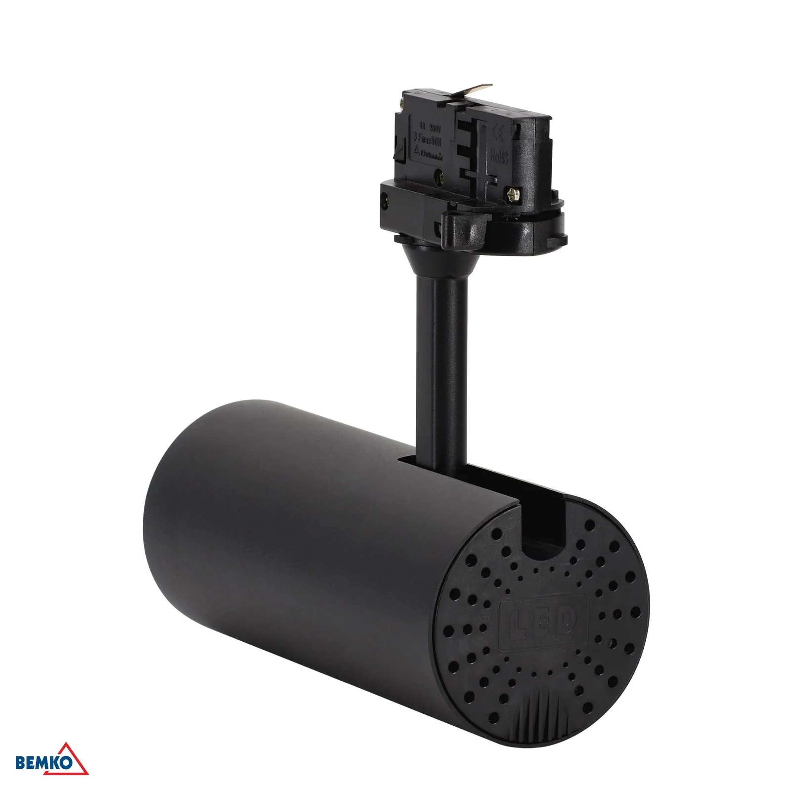 Bemko 3-fazni rail LED spot 30W 4000K 2400 lm crni BM-C40-VRK-3F-030BL-4K