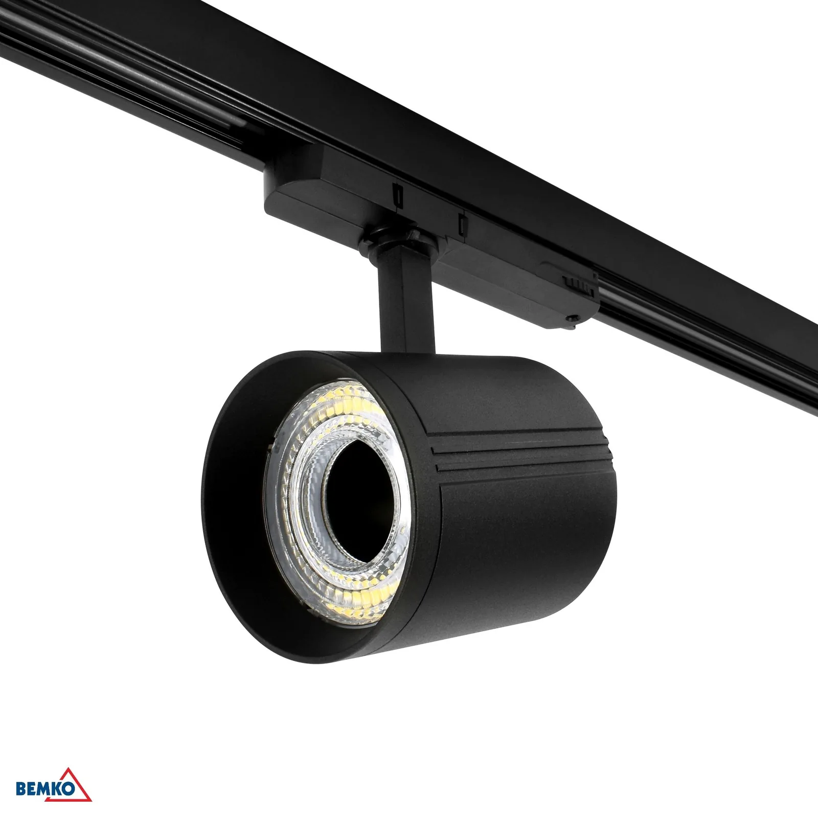 Nastavljiv LED reflektor Bemko Vasko Black 12–40 W 3000 K 4400 lm CRI 90 25°/55° BM-C40-VSK-3F-040BL-3K