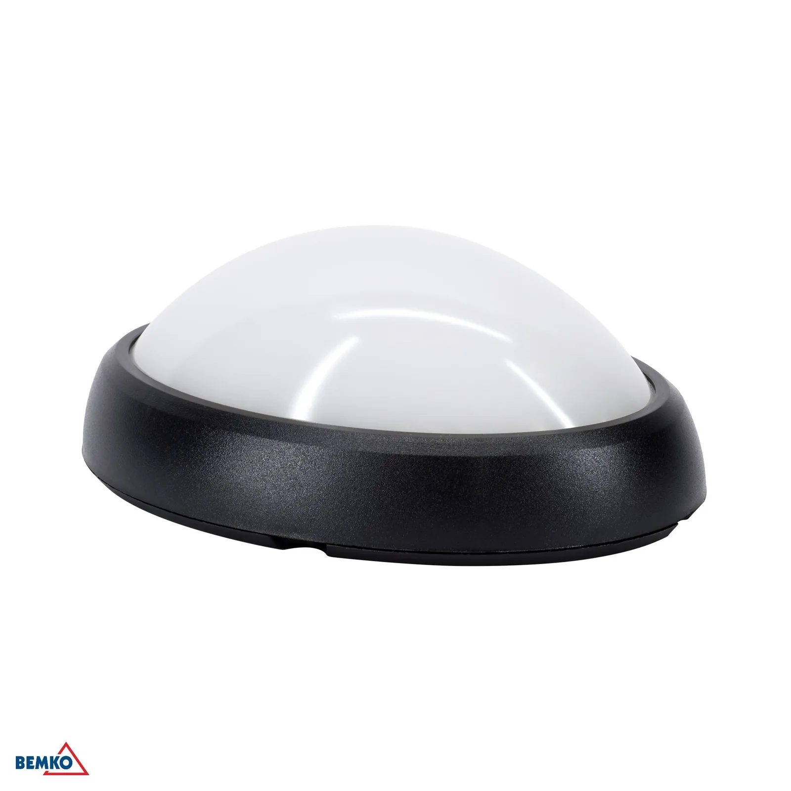 LED mennyezeti lámpa IP54 8W 4000K 720 lm fekete Bemko BM-C45-KAN-08-BL-4K