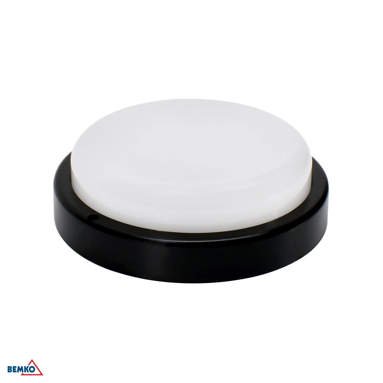 Bemko LED mennyezeti lámpa mozgásérzékelővel, kerek, 12W, 4000K, 1150 lm, IP54, fekete BM-C45-KAN2-12-BLR-4K-MS