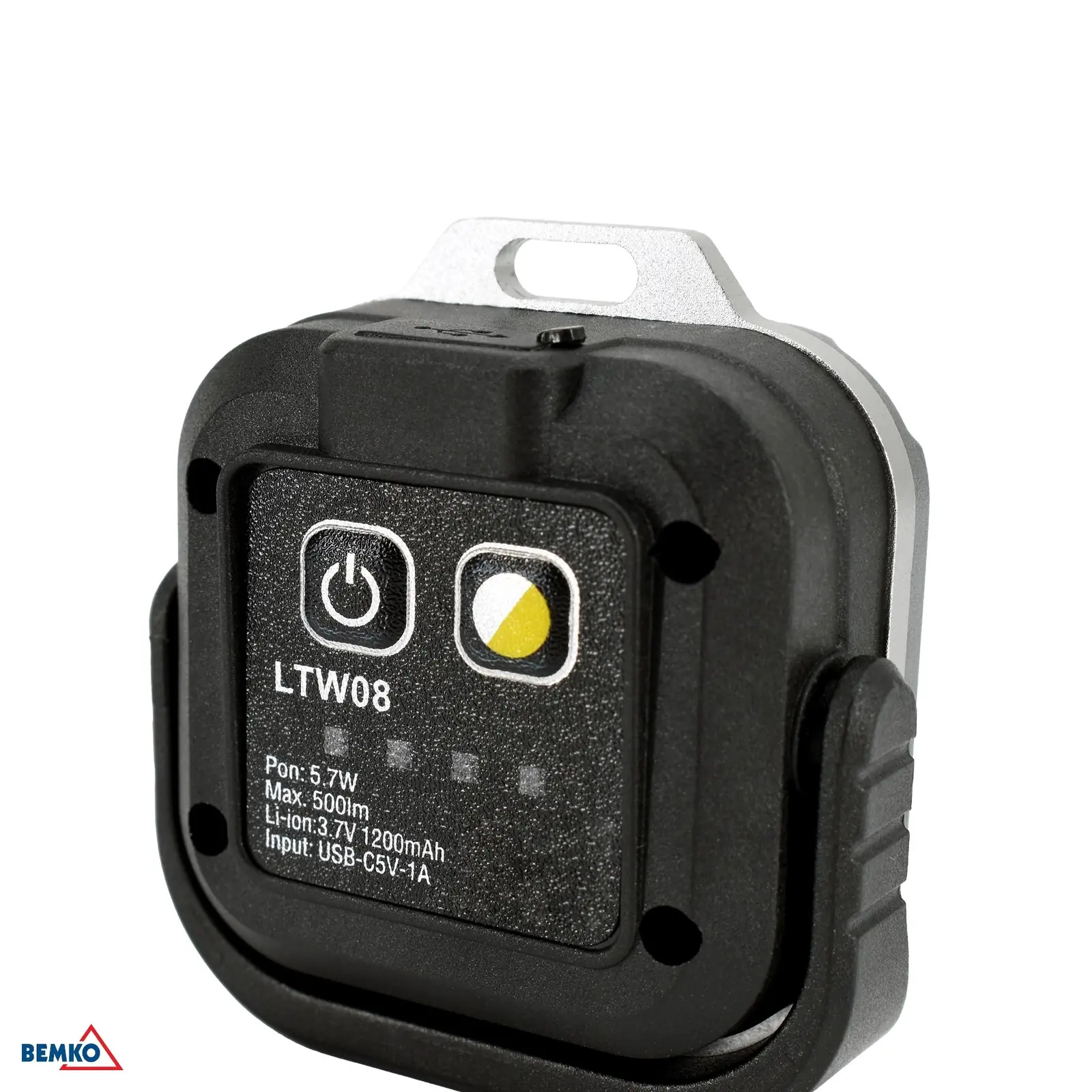 Bemko akkumulátoros LED lámpa mágnessel IP44 500 lm 2700–8000 K BM-C49-LTW08