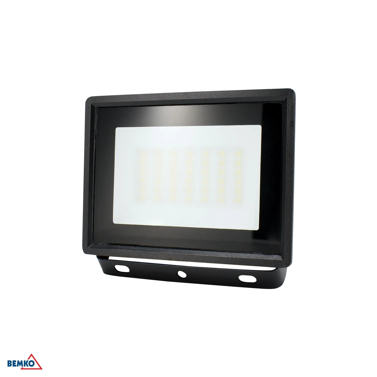 Kafler LED reflektor 30W 4000K 2520 lm IP65 črn BM-C64-LFK2-030BL-4K