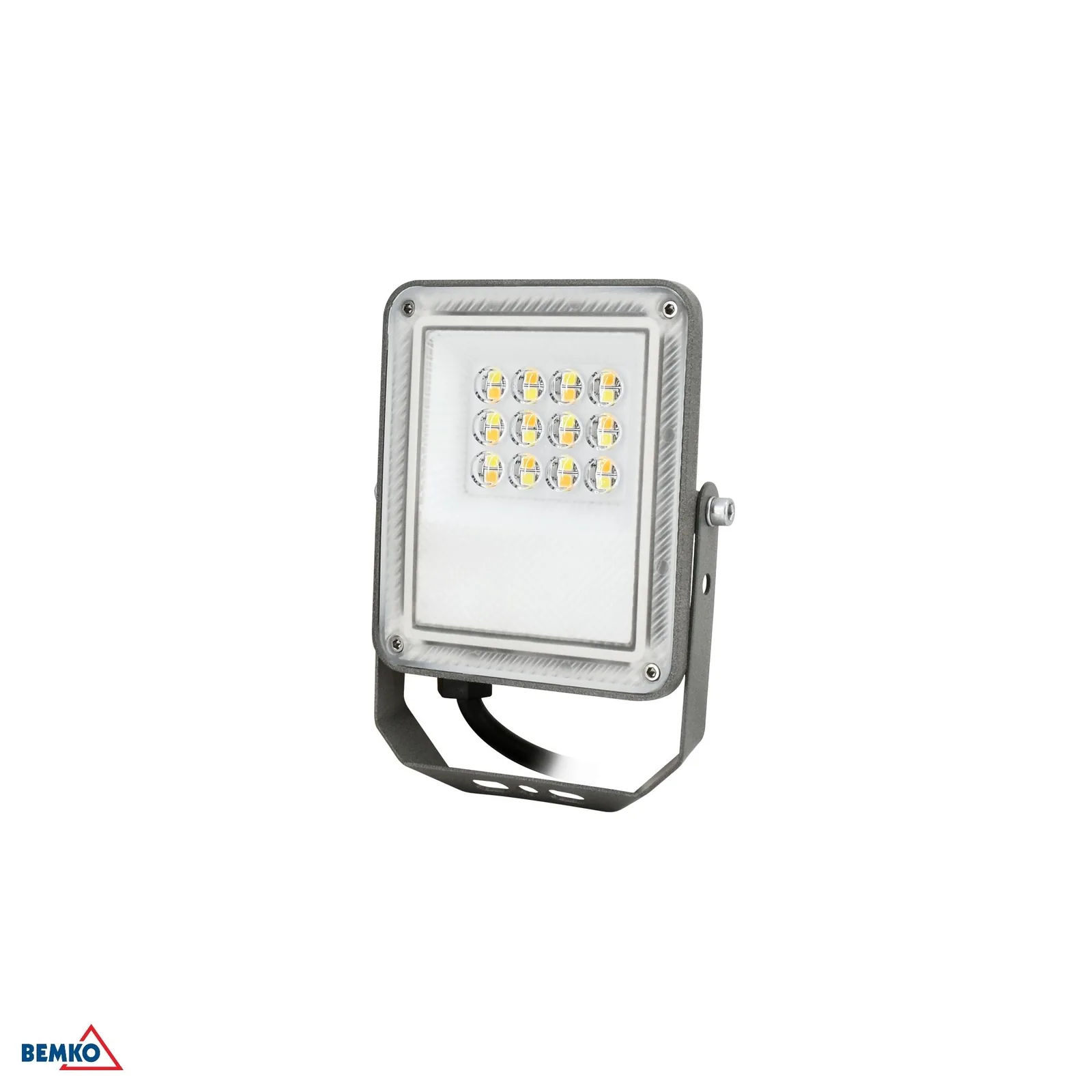 LED reflektor Kafler 10W IP65 z nastavljivo barvo svetlobe 3000K-4000K-6500K, siv BM-C64-LFP-010DG-CCT