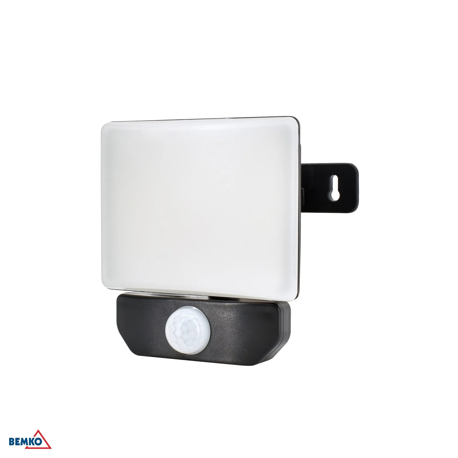 Bemko LED reflektor PIR érzékelővel 10W 4000K 900 lm IP65 fekete BM-C65-LFX-010BL-4K-PIR