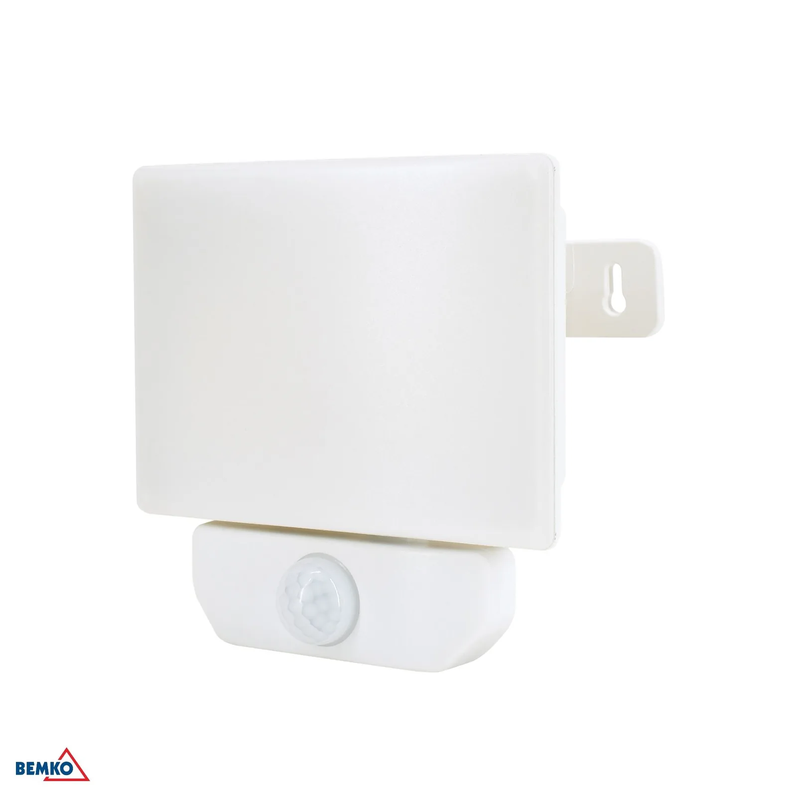 Bemko LED reflektor s detektorjem gibanja 20W 4000K 1800 lm IP65 bel BM-C65-LFX-020WH-4K-PIR