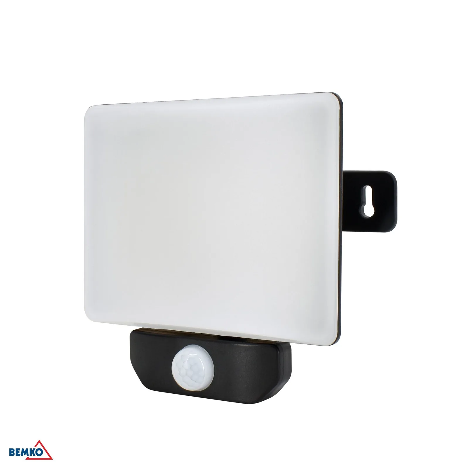 Bemko LED reflektor mozgásérzékelővel 30W 4000K IP65 fekete BM-C65-LFX-030BL-4K-PIR