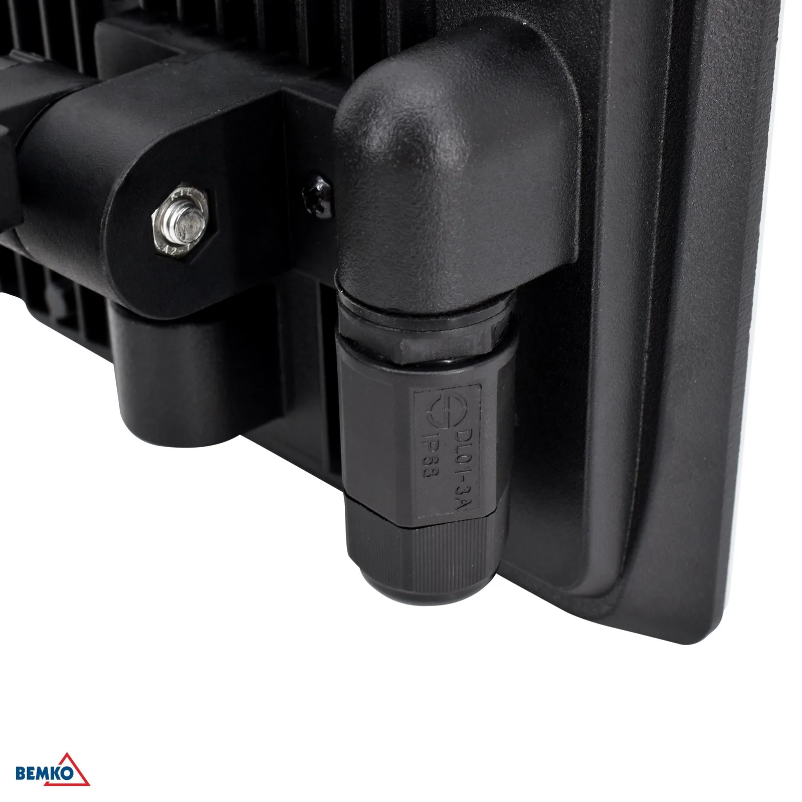 Bemko LED reflektor 50W 4000K 4500 lm IP65 fekete BM-C65-LFX-050BL-4K