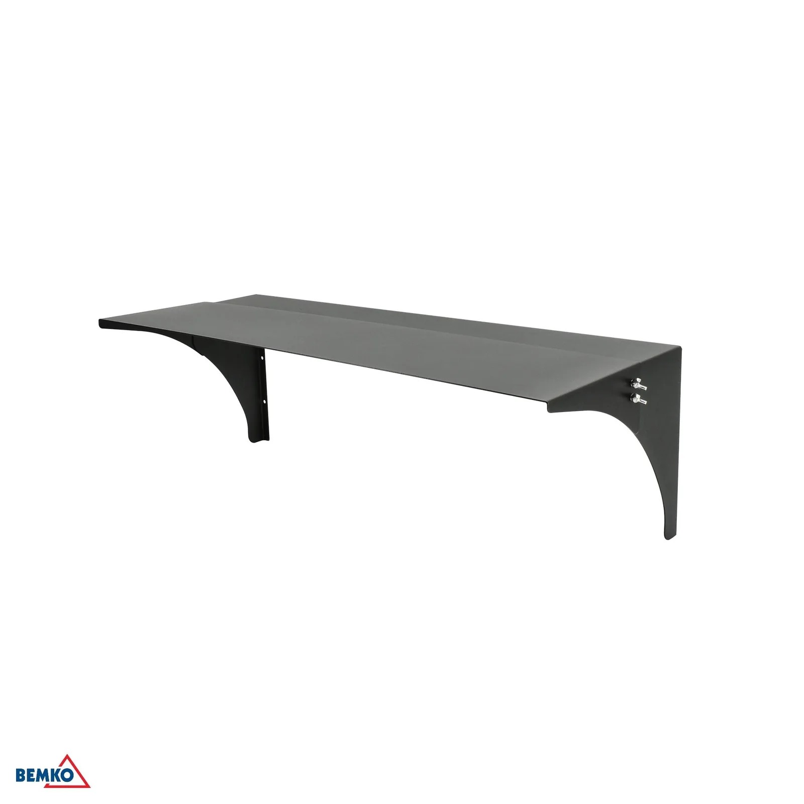 Luxmena podesivi štit za svjetiljku RAL 9017 BM-C69-STD2-REF-R
