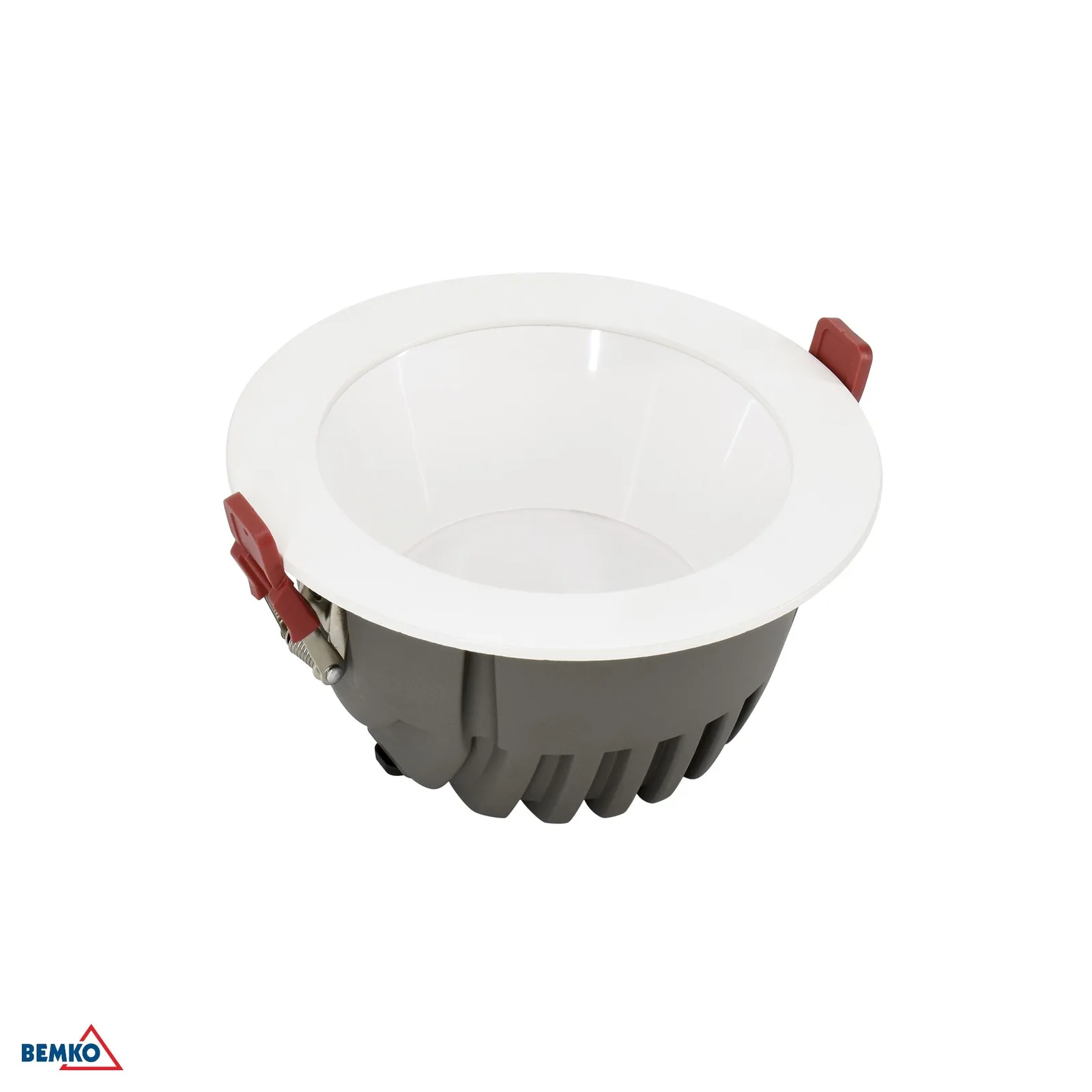 Bemko LED süllyesztett mennyezeti lámpa 20W 3000K IP44, kerek, fehér BM-C70-DLF2-200-3K