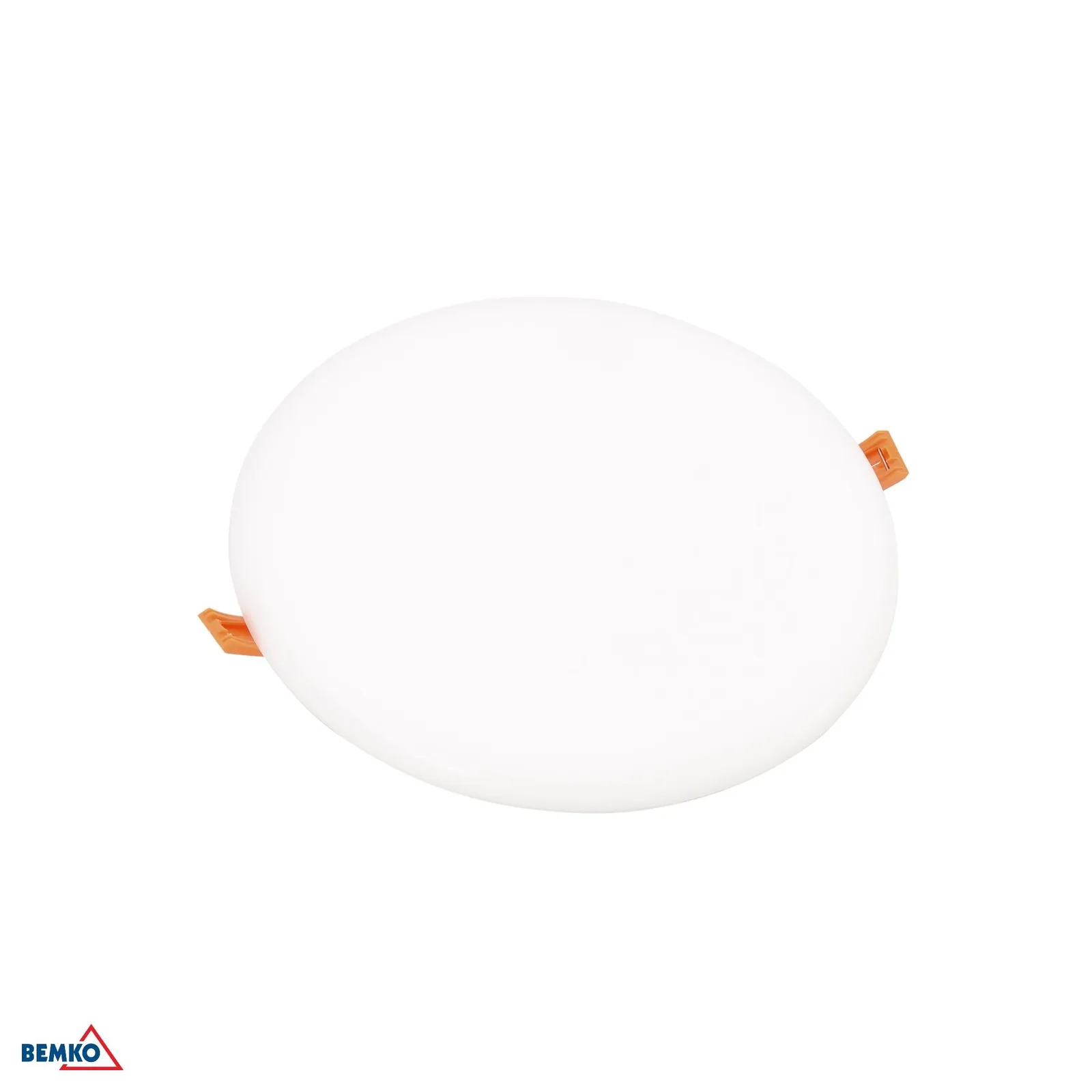 Bemko kerek LED panel, felületre süllyesztett/árnyékoló 18W 4000K 1550 lm fehér BM-C70-DLW-R185-180-4K-WH