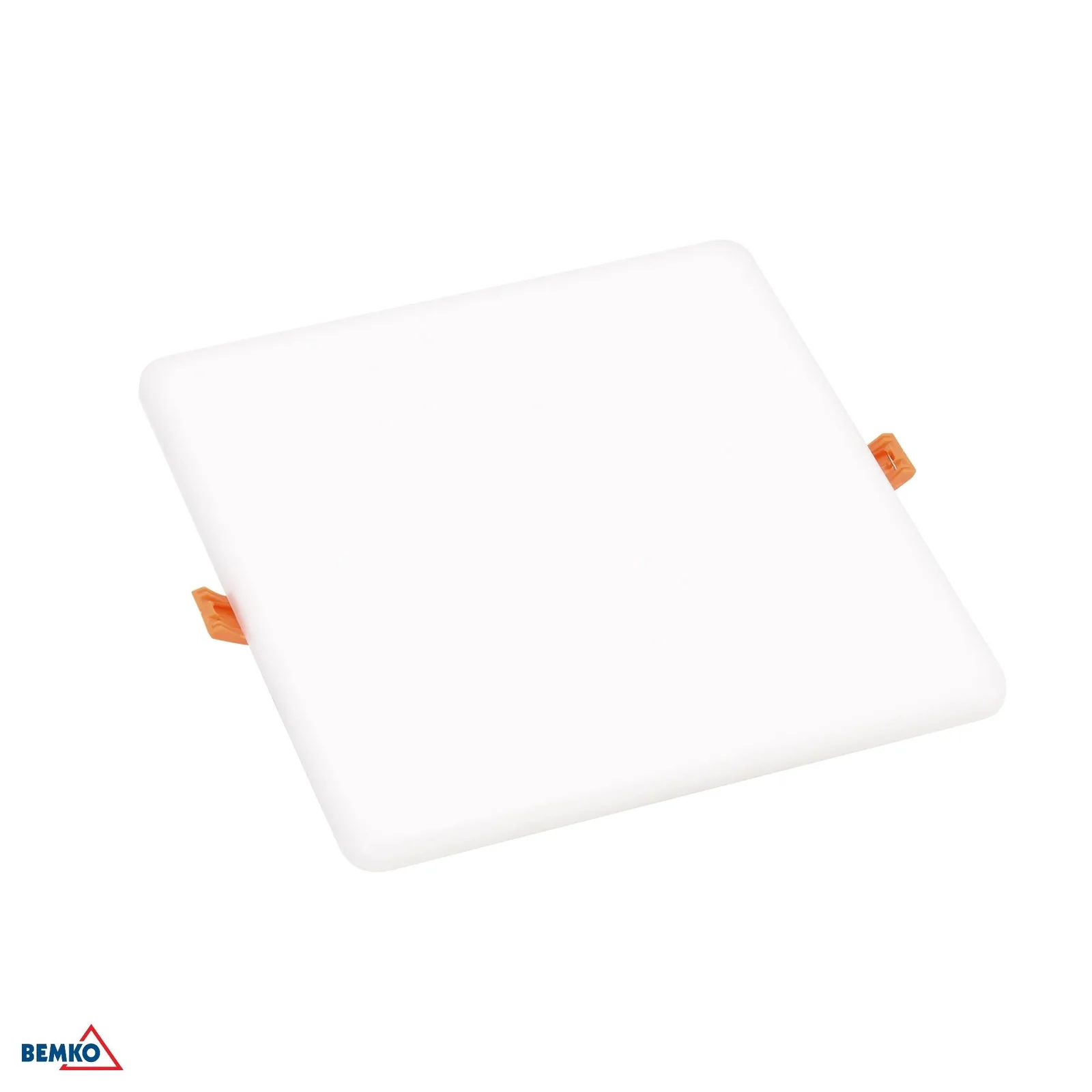 Bemko LED süllyesztett mennyezeti lámpa 10W 4000K 860 lm, négyzet alakú, fehér BM-C70-DLW-S125-100-4K-WH