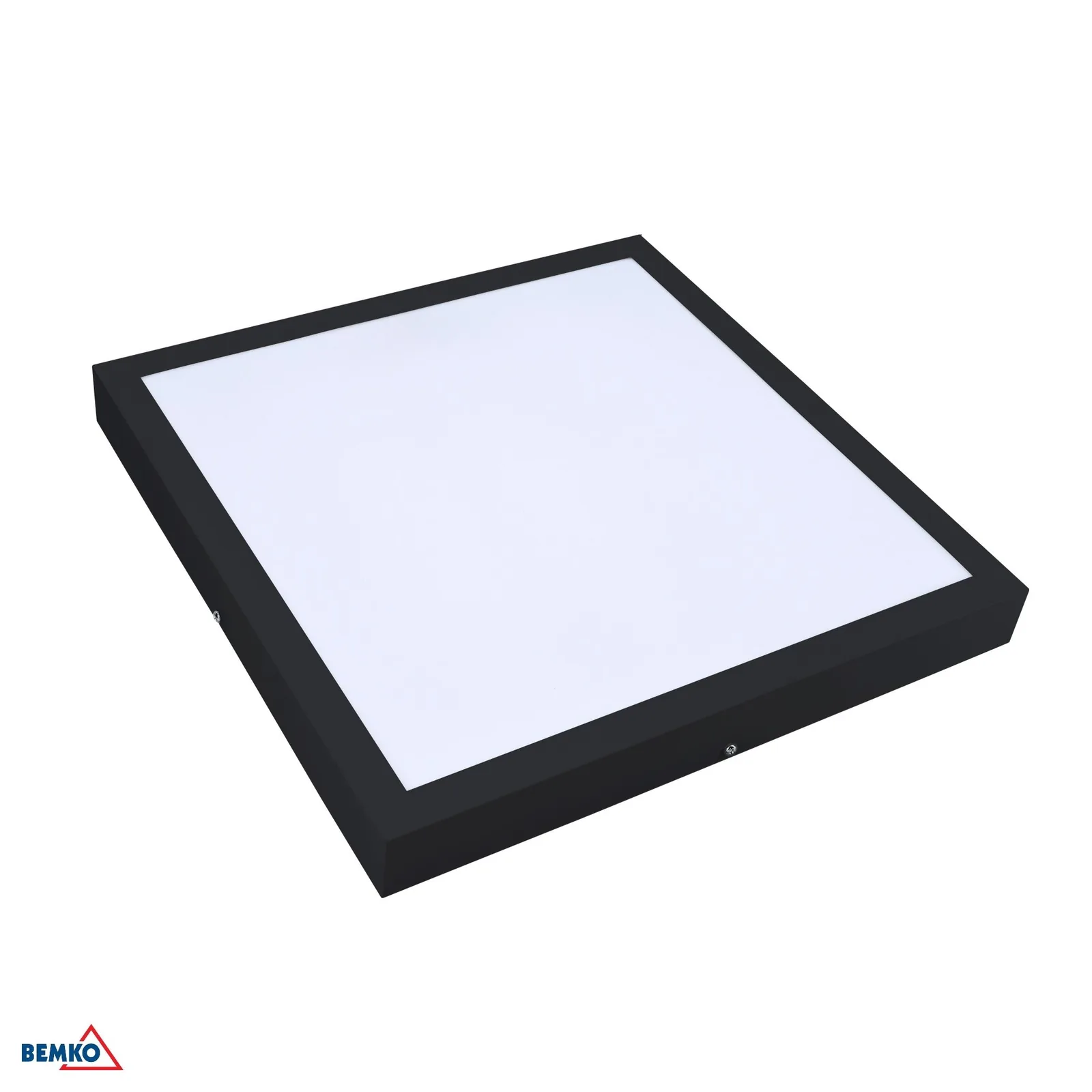 Süllyesztett LED panelvilágítás 40x40 cm, 32 W, 4000 K, 3500 lm, IP44, fekete BM-C72-BLD-044-320-4K-BL