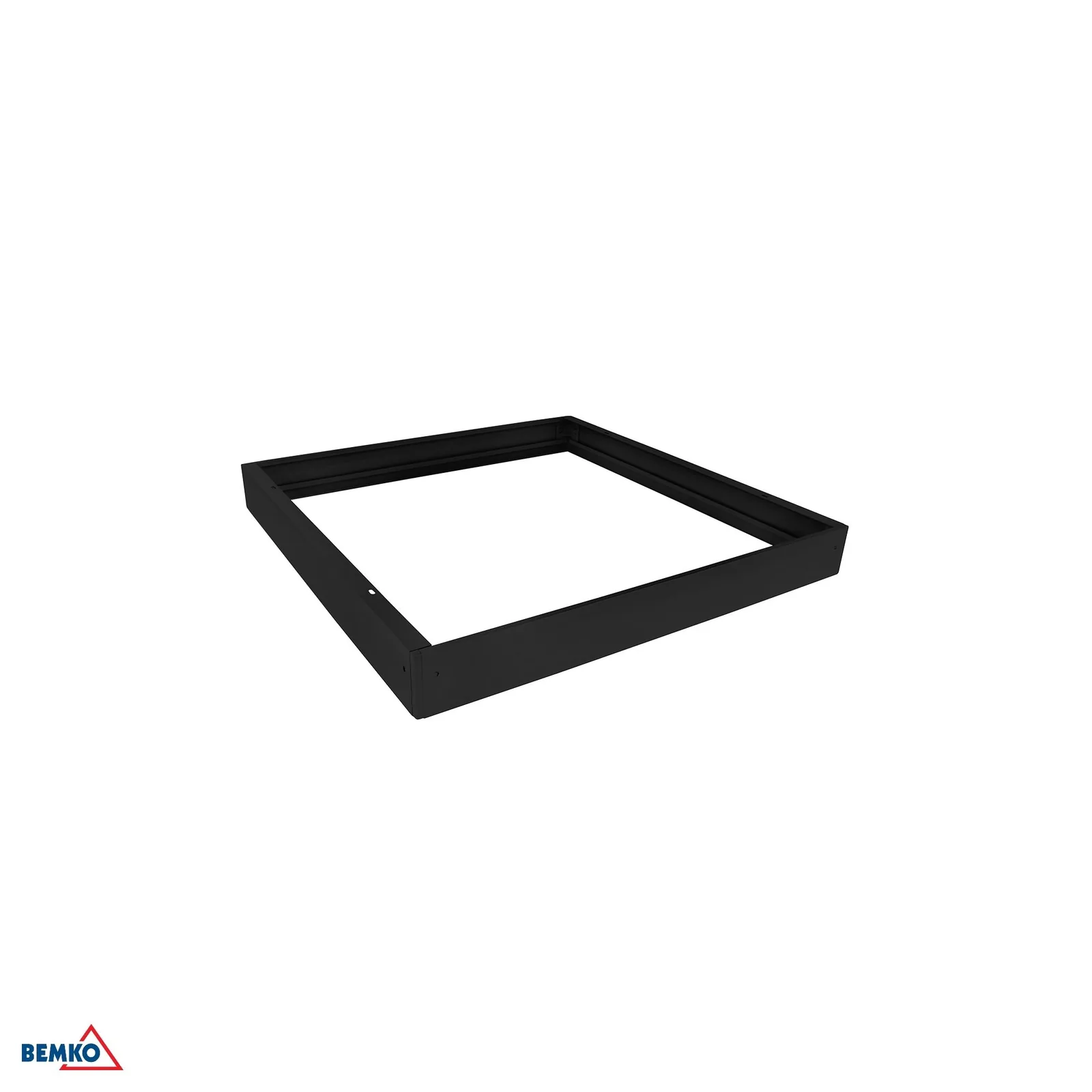 60x60 LED panel szerelőkeret, fekete alumínium, Bemko BM-C79-RNT066-BL-ECO
