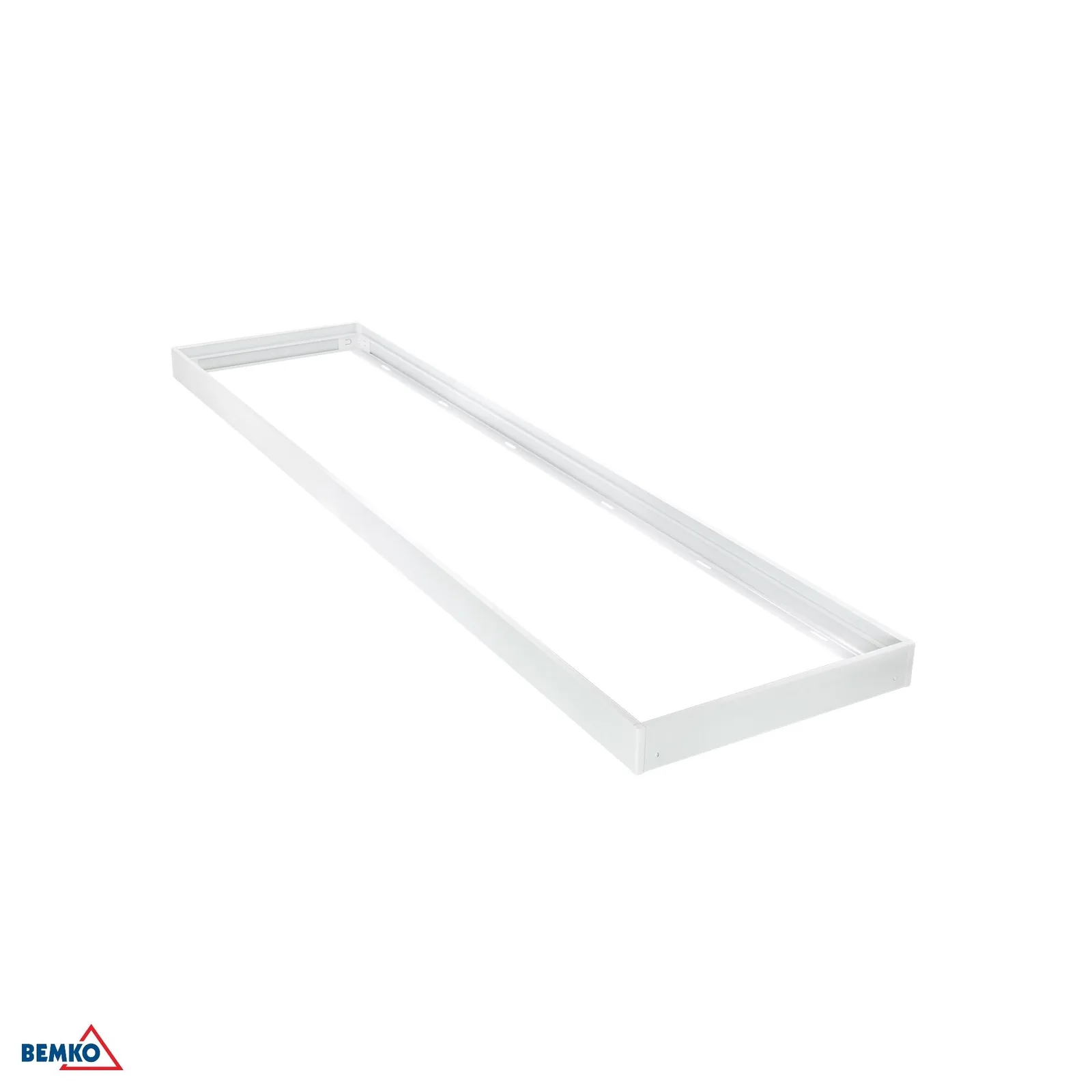 Bemko szerelőkeret LED panelhez 30x120 fehér alumínium BM-C79-RNT123-WH-ECO