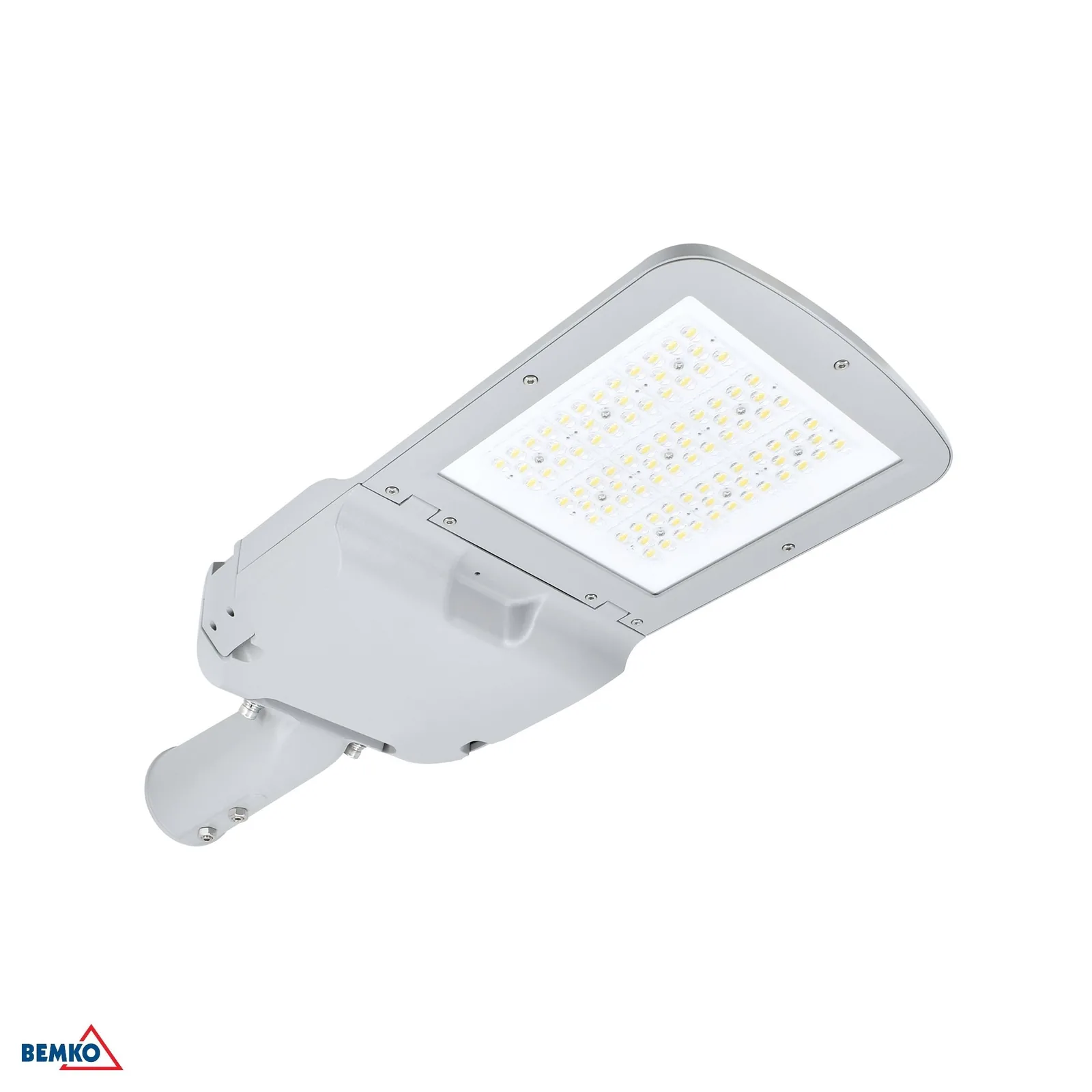Luxmena LED cestna svetilka Avenue 100W 2700K 18500 lm IP66, svetlosiva BM-C82-AVN-100B0-73S1-9006-T2M