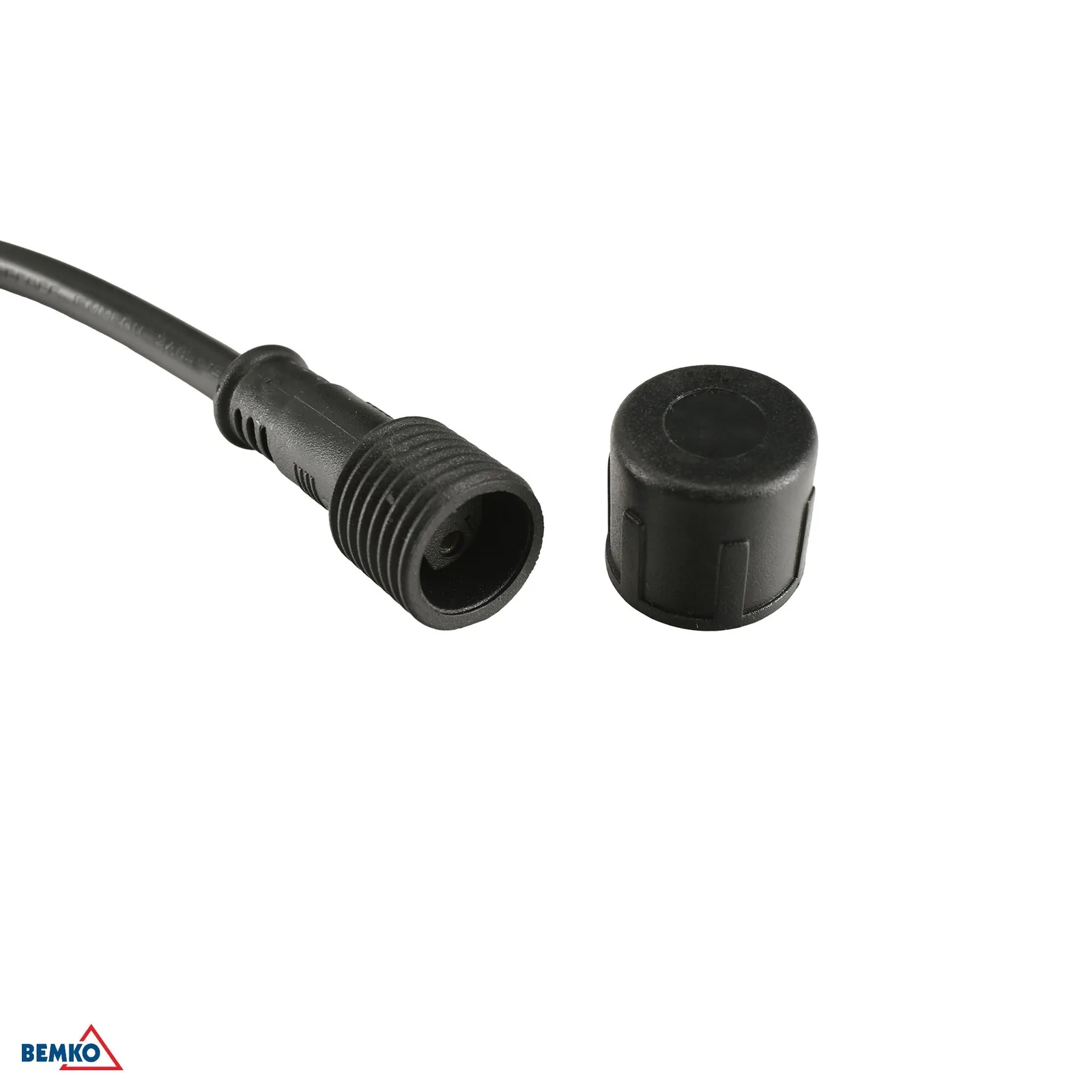 Bemko szolár LED fényfüzér 10 m, 10 LED, 3000 K, IP65, fekete BM-C83-SOB-003BL-3K