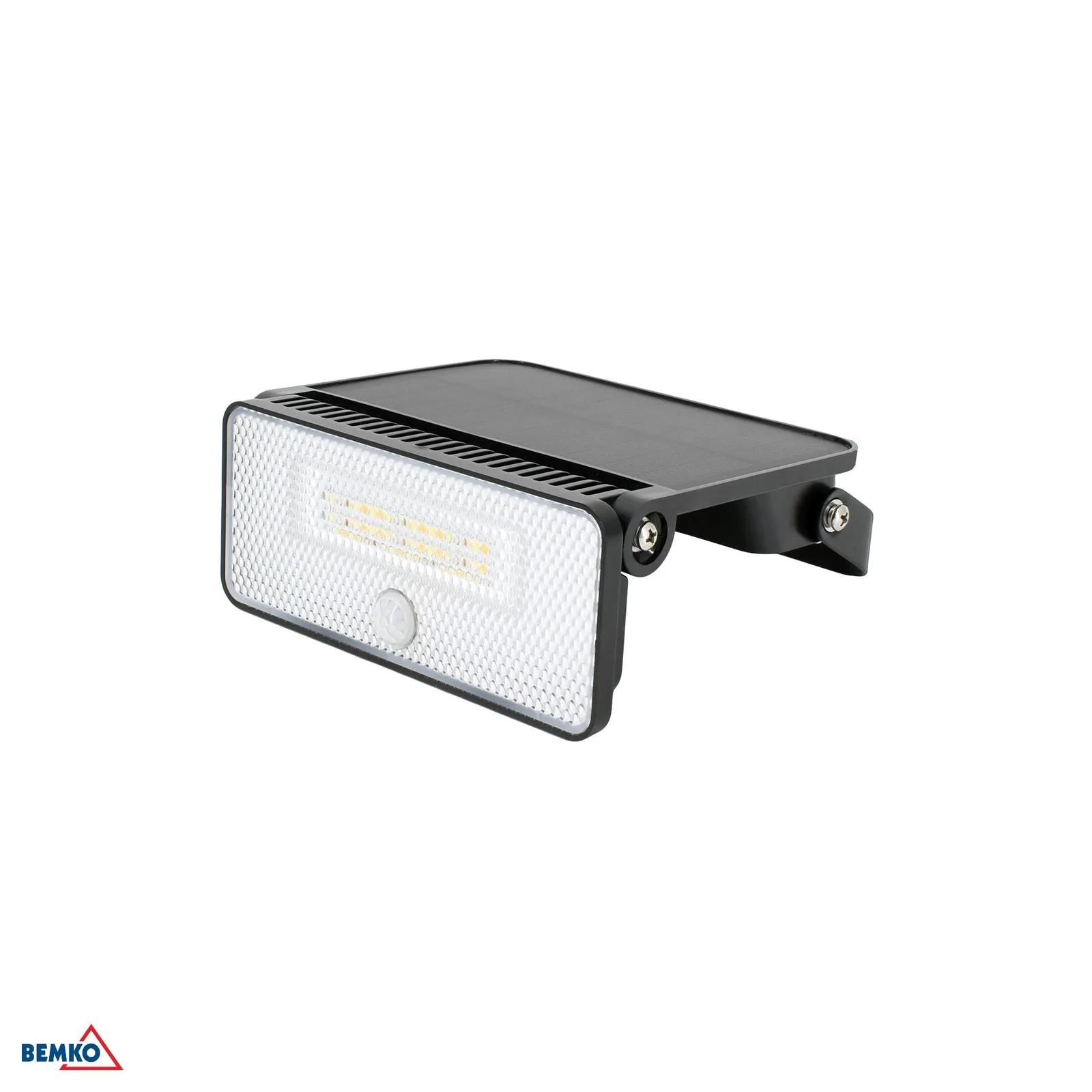Solárny LED reflektor s senzorom 8W 1000 lm IP54 3000K/4000K/6500K Kafler BM-C83-SOK-008BL-CCT-PIR