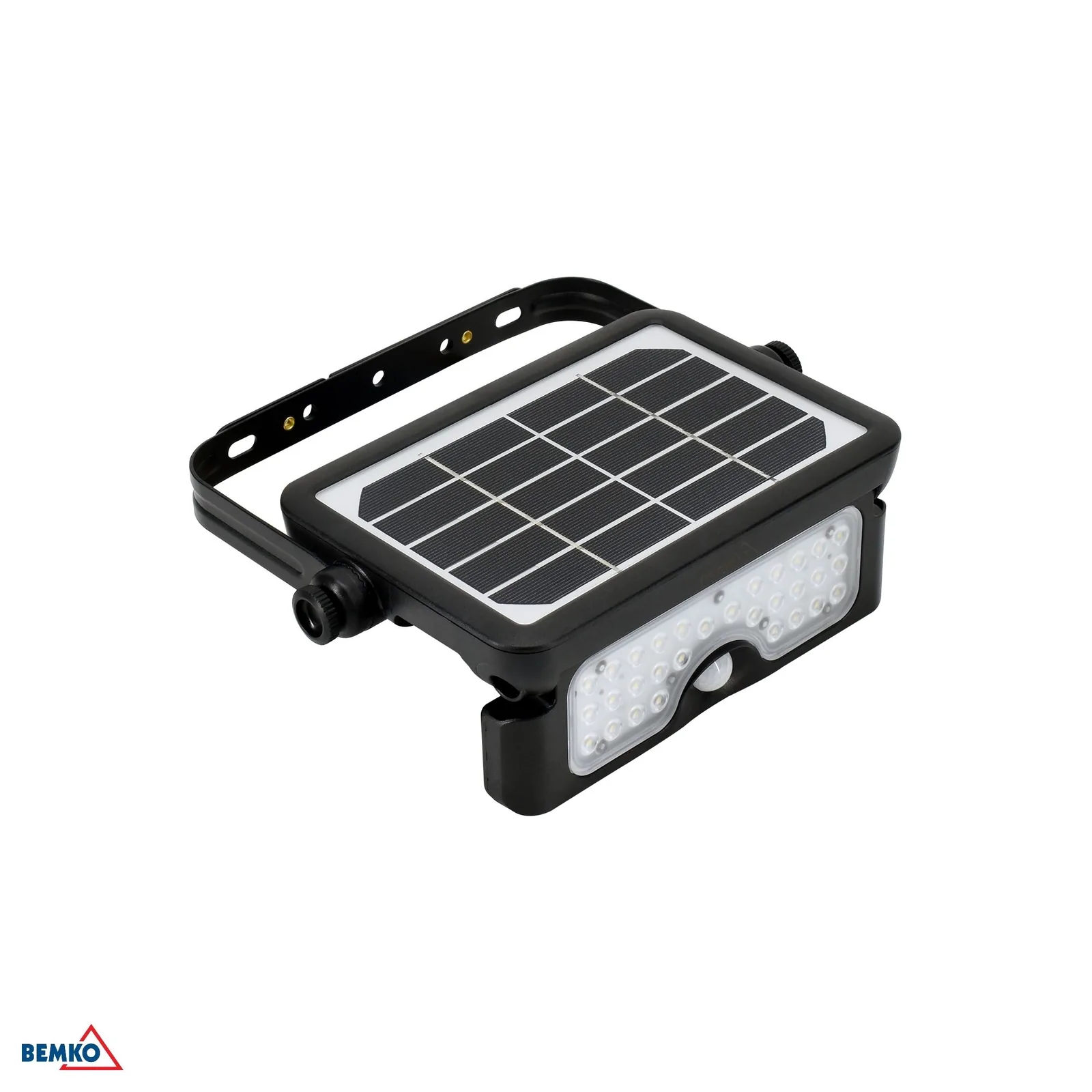 Bemko 5W 500 lm 4000K IP65 PIR szenzoros napelemes LED reflektor BM-C83-SON-005BL-4K-PIR