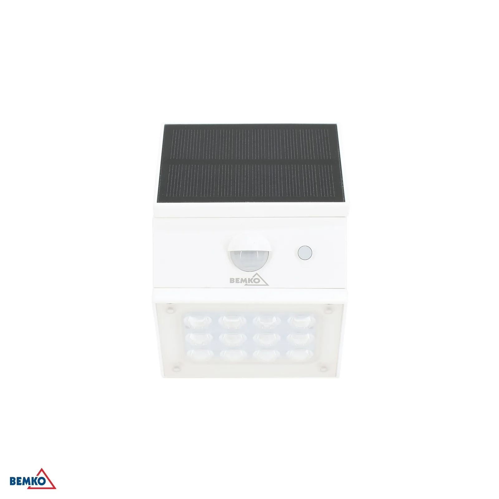 Bemko napelemes LED lámpa PIR érzékelővel, 2,5 W, 300 lm, IP65, 3000/4000/6000 K BM-C83-SOR-002WH-CCT-PIR