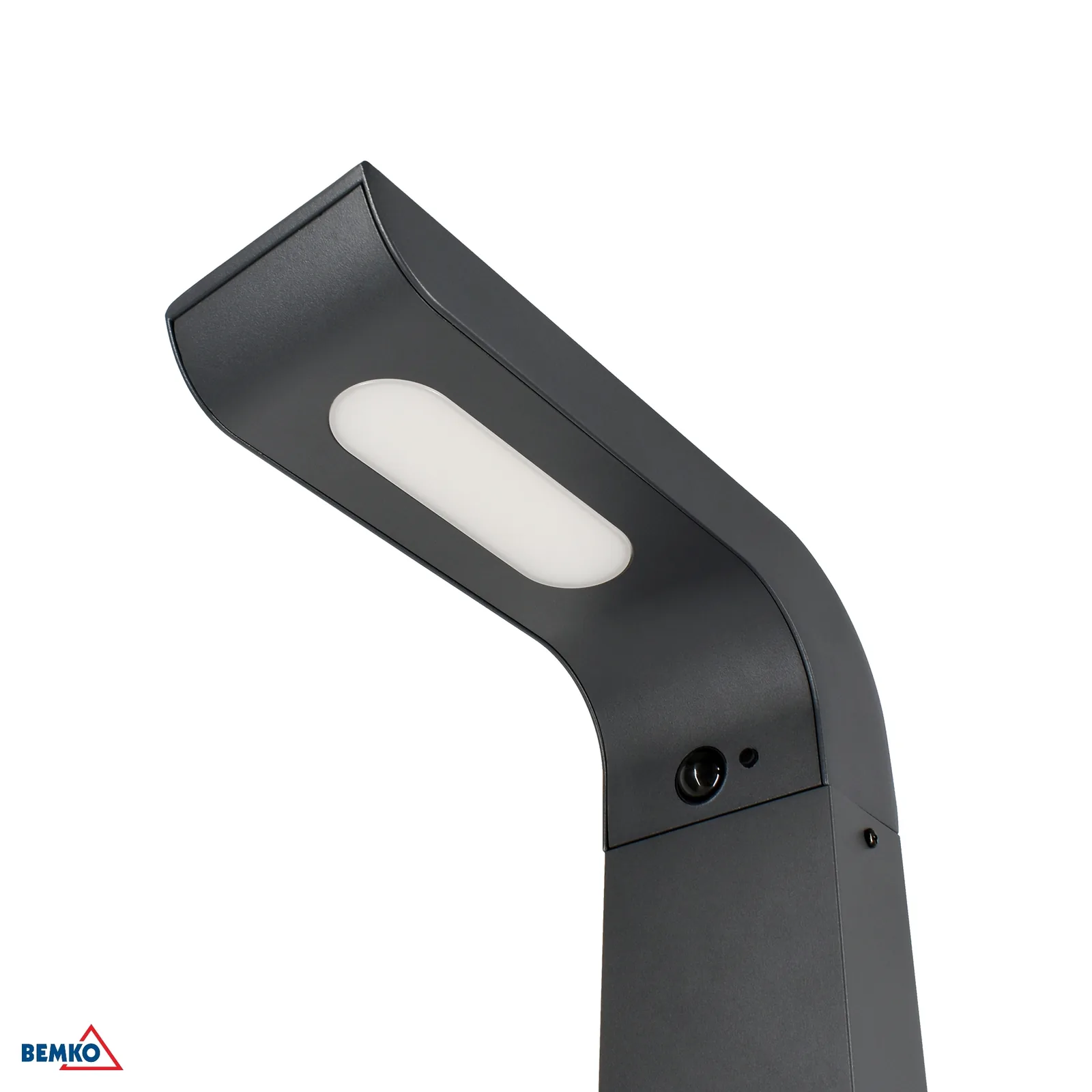 Bemko napelemes kerti LED lámpa oszlopra, PIR érzékelővel, IP65, 7 W, 600 lm, 3000K/4000K/6500K BM-C83-SOV-S-007DG-CCT-PIR