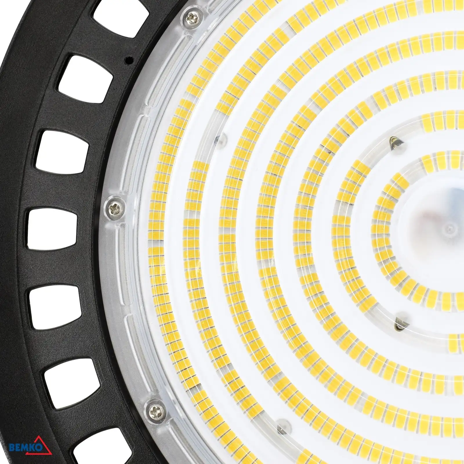 Luxmena LED highbay svjetiljka 150W 4000K 90° IP65 BM-C85-HBU3-150W-840-090BL