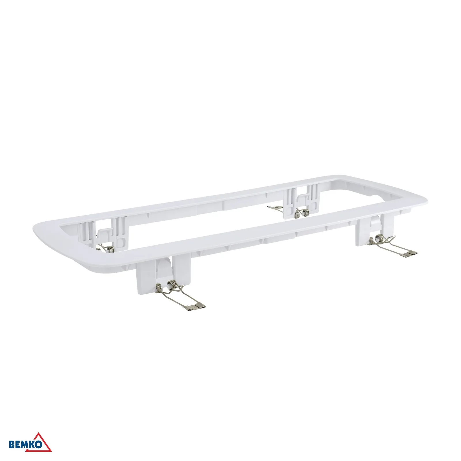 Luxmena ugradbeni montažni set za sigurnosne svjetiljke 391 × 150 mm, bijeli BM-C90-GLR-ZMP